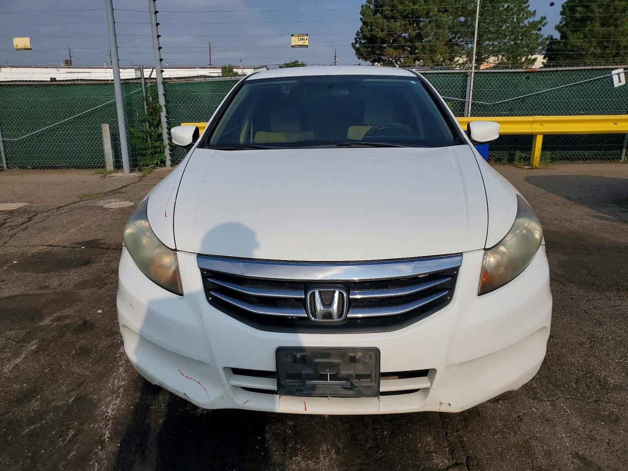 2012 Honda Accord Lx White vin: 1HGCP2F37CA132291