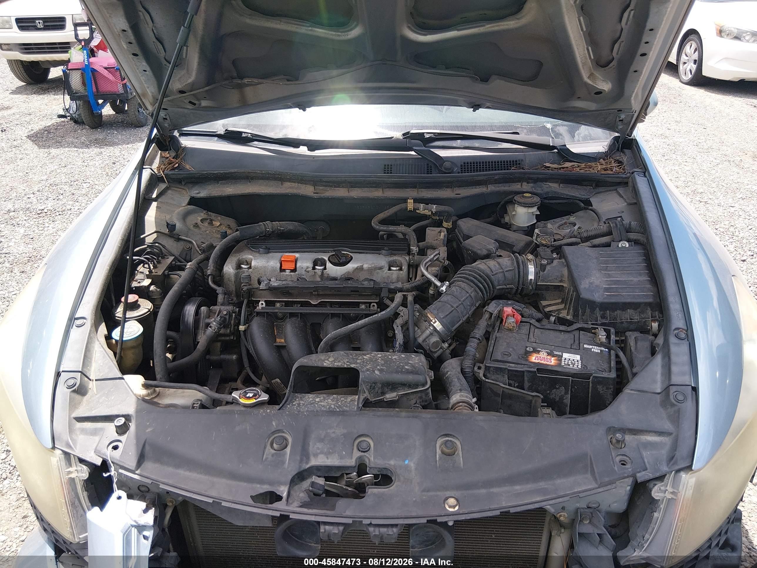 2012 Honda Accord Sdn Lx Синий vin: 1HGCP2F37CA135935