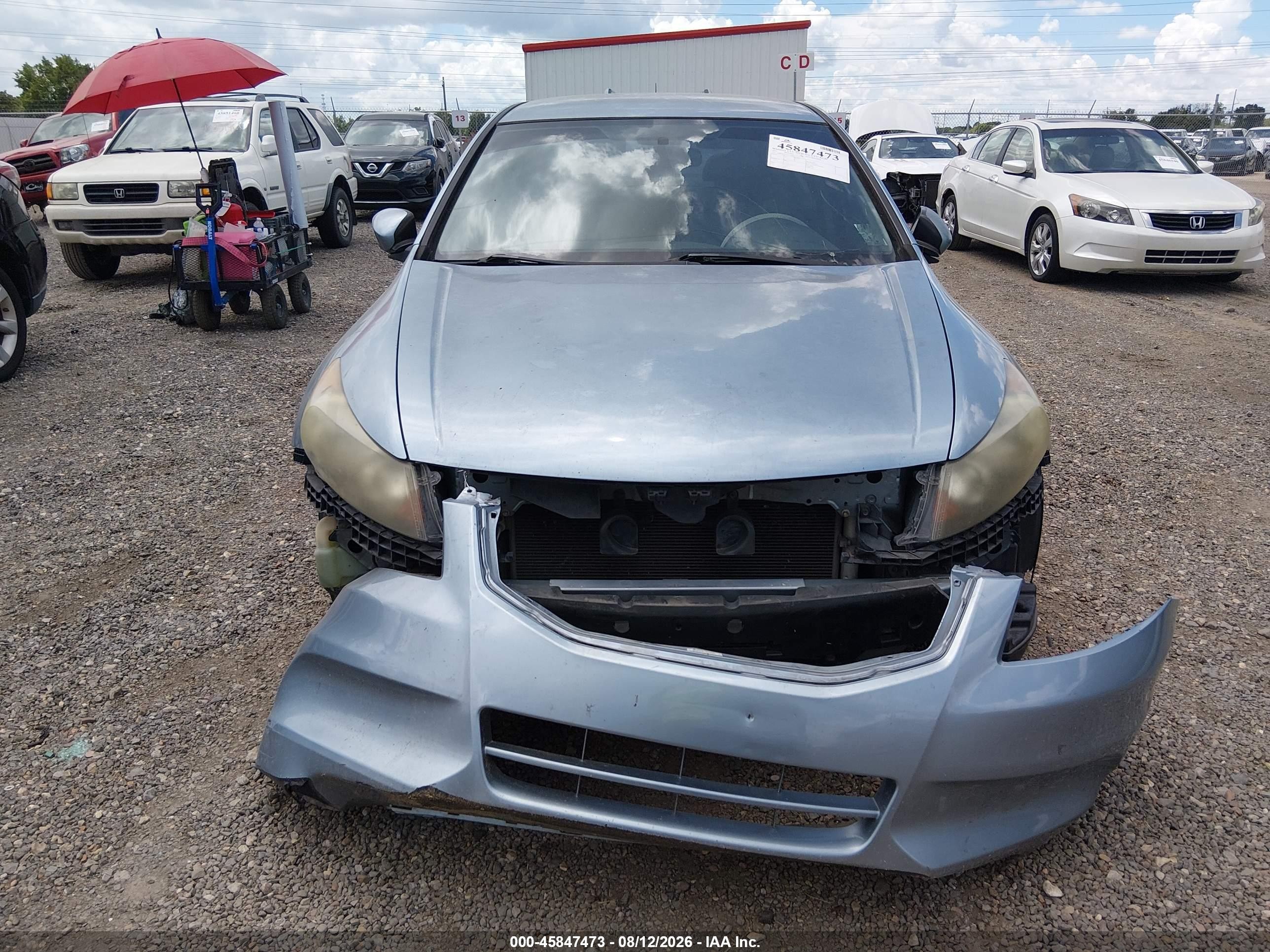 2012 Honda Accord Sdn Lx Синий vin: 1HGCP2F37CA135935