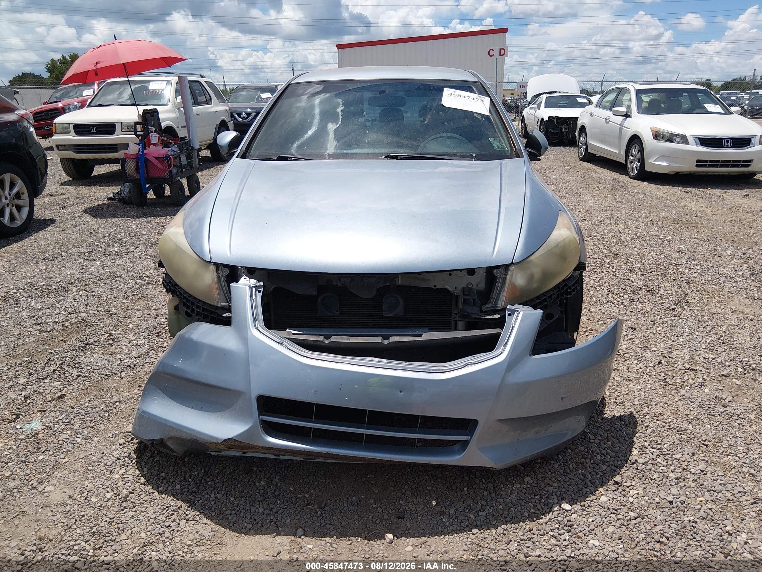 2012 Honda Accord Sdn Lx Синий vin: 1HGCP2F37CA135935