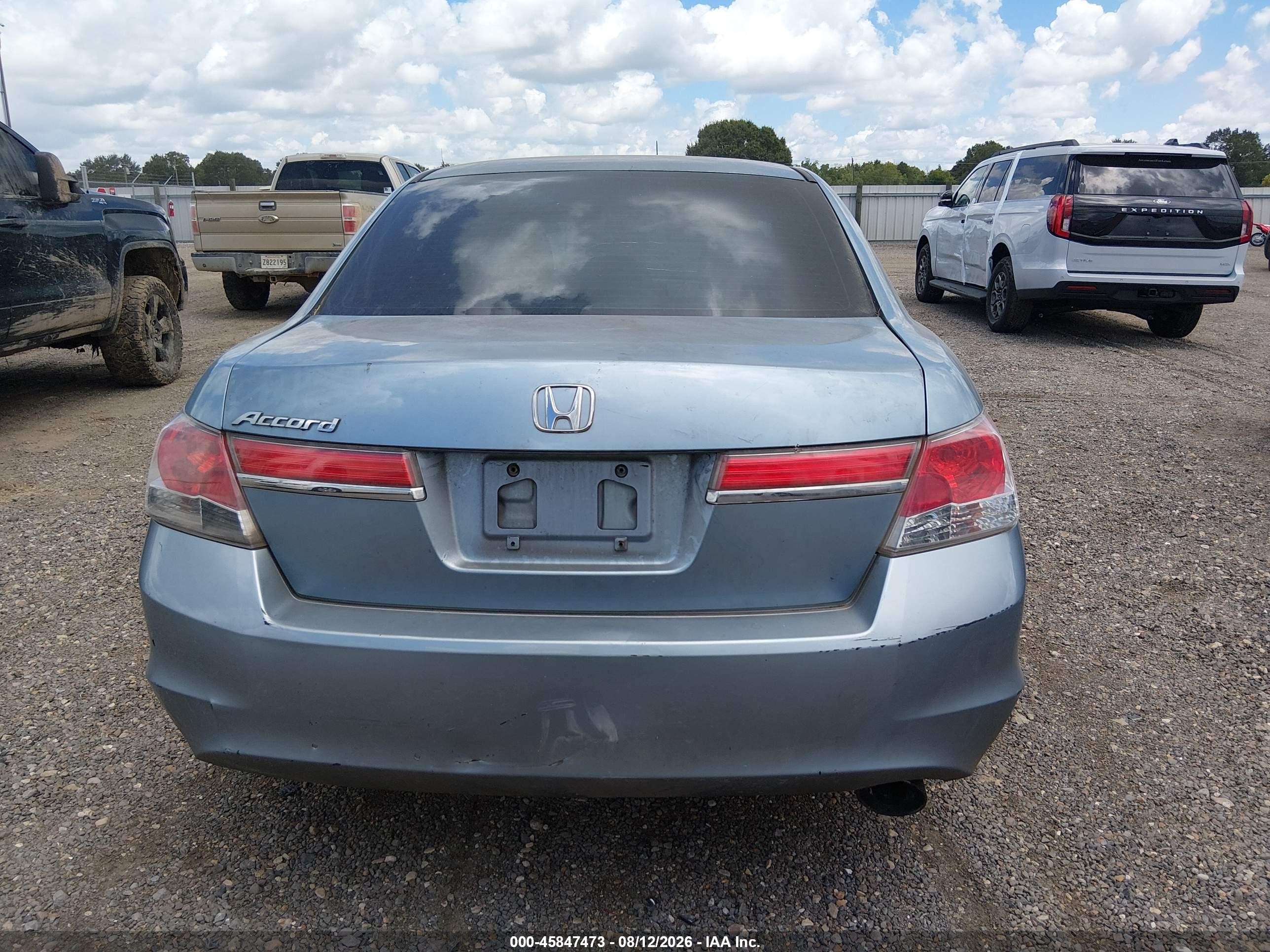 2012 Honda Accord Sdn Lx Синий vin: 1HGCP2F37CA135935