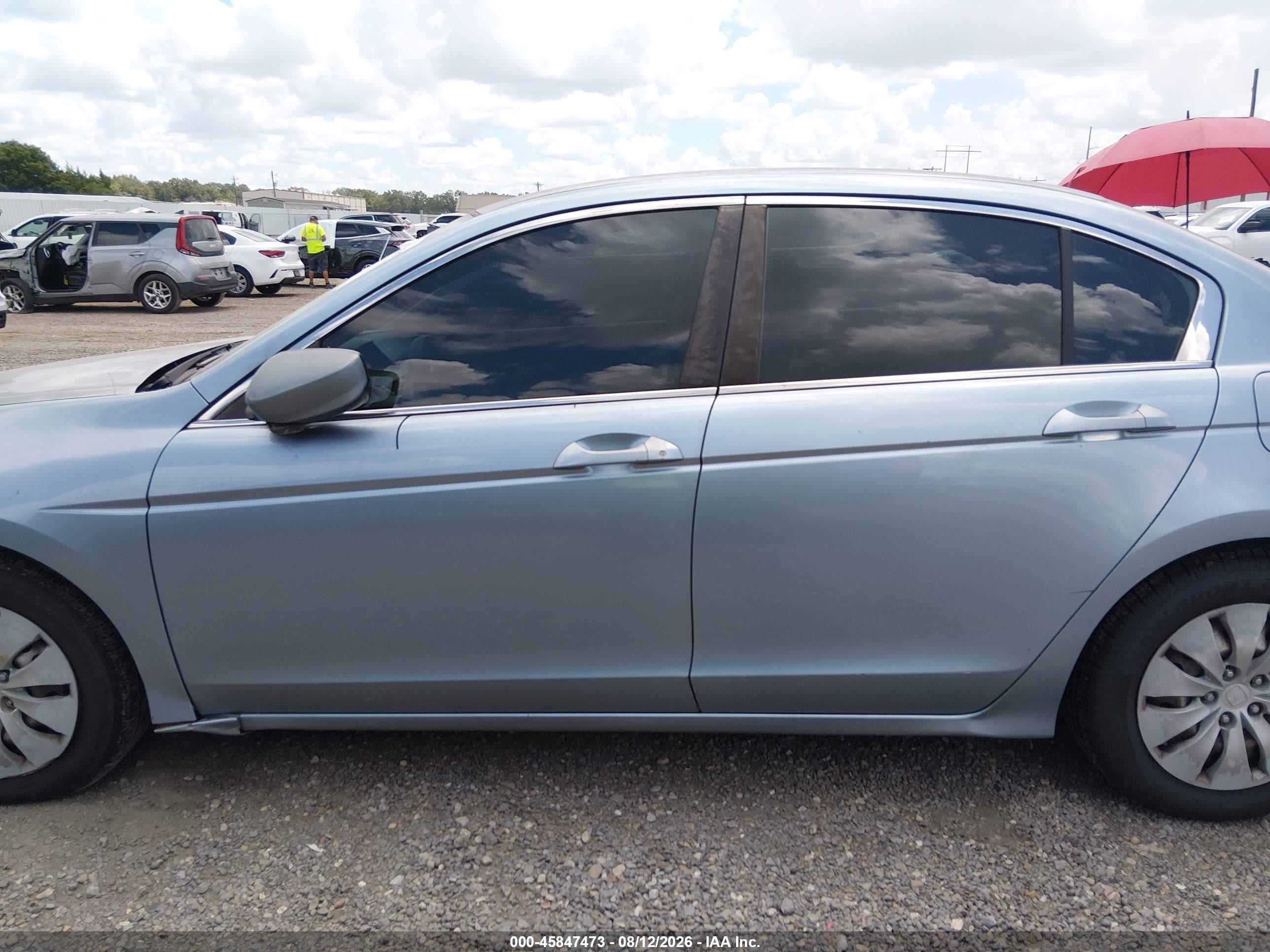 2012 Honda Accord Sdn Lx Синий vin: 1HGCP2F37CA135935