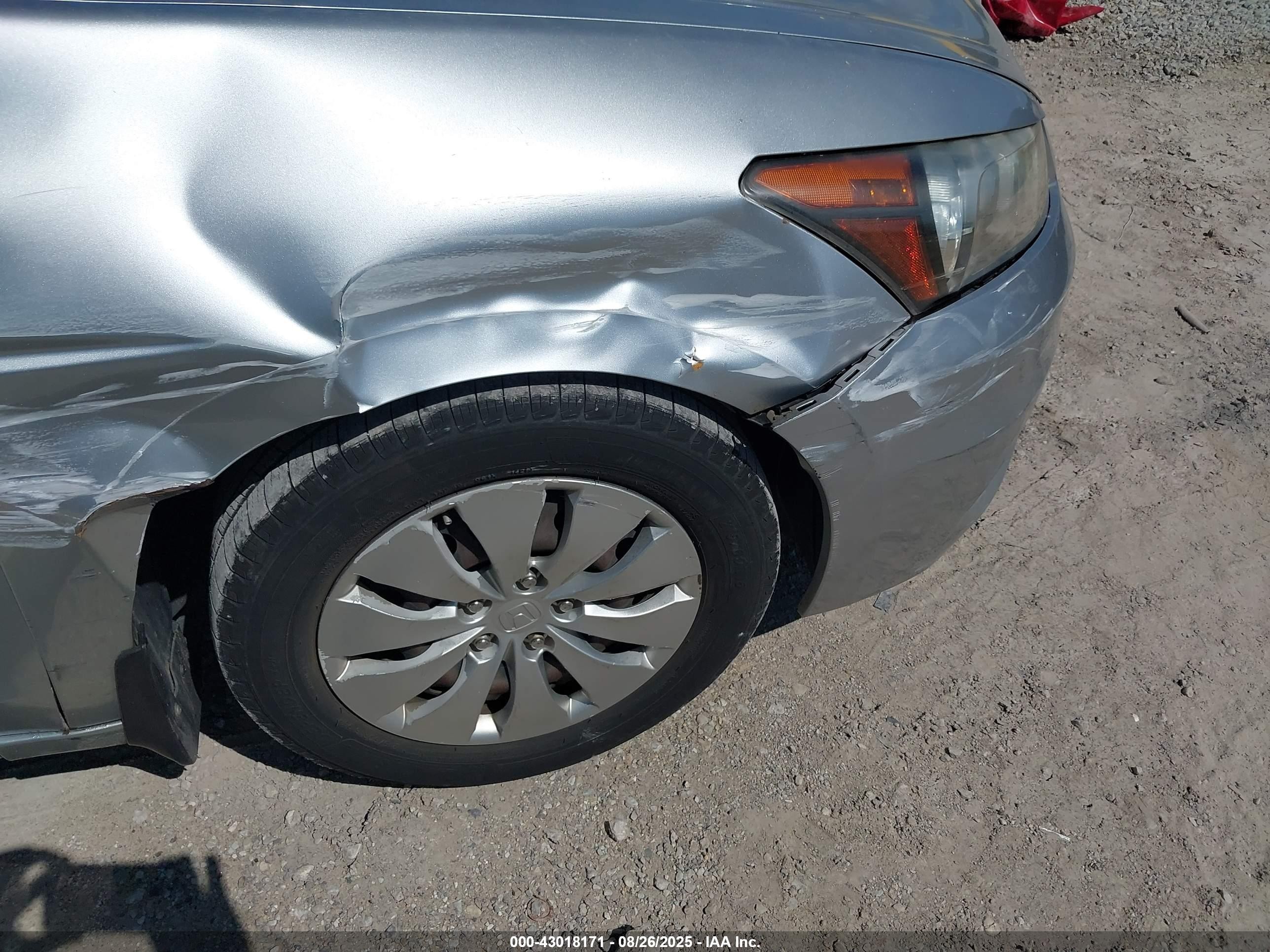 2012 Honda Accord 2.4 Lx Silver vin: 1HGCP2F37CA158793