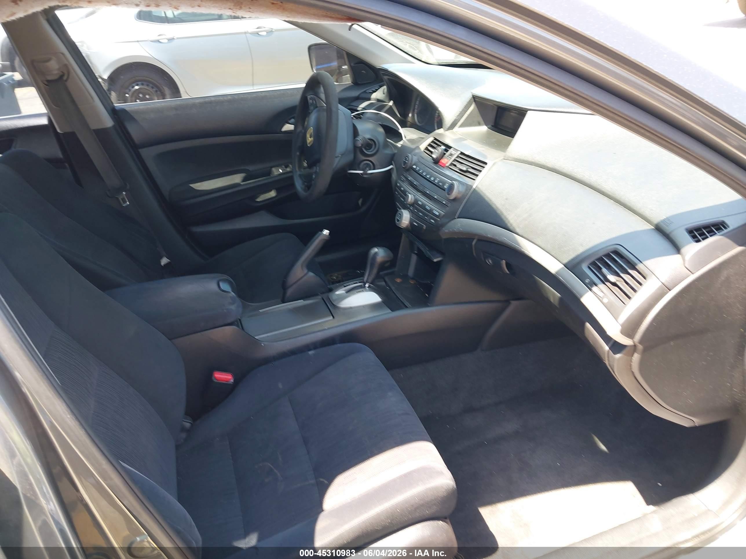 2012 Honda Accord 2.4 Lx Gray vin: 1HGCP2F37CA165260