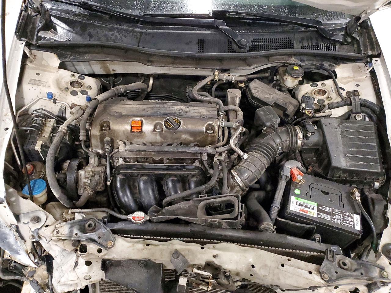 2012 Honda Accord Lx White vin: 1HGCP2F37CA221116