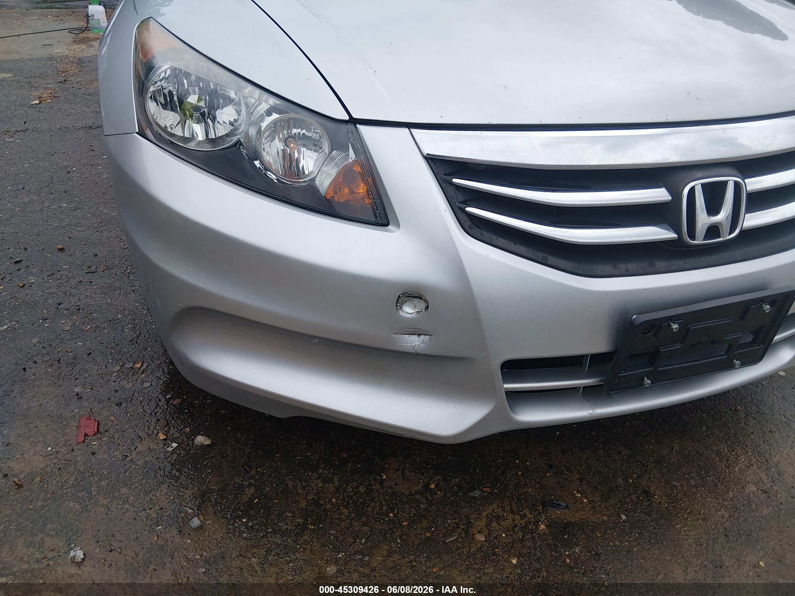 2012 Honda Accord 2.4 Lx Silver vin: 1HGCP2F37CA222492
