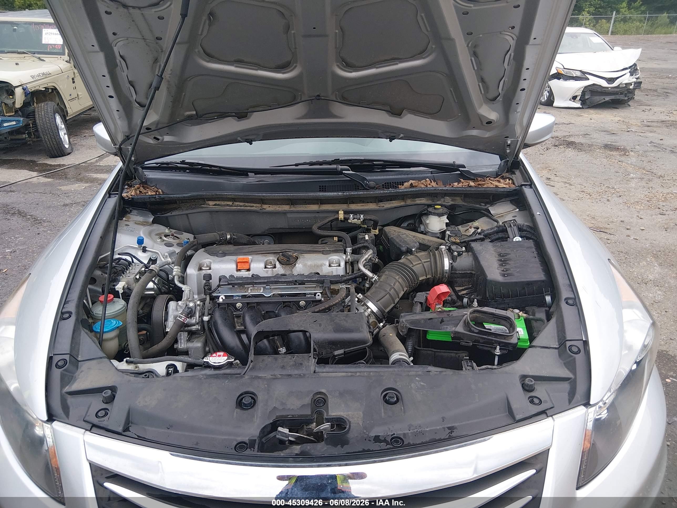 2012 Honda Accord 2.4 Lx Silver vin: 1HGCP2F37CA222492