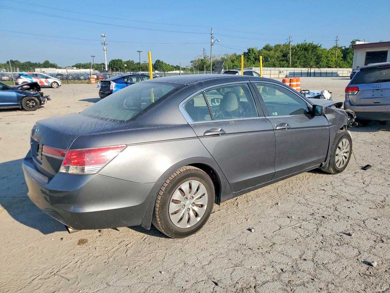 2012 Honda Accord Lx Gray vin: 1HGCP2F37CA223724