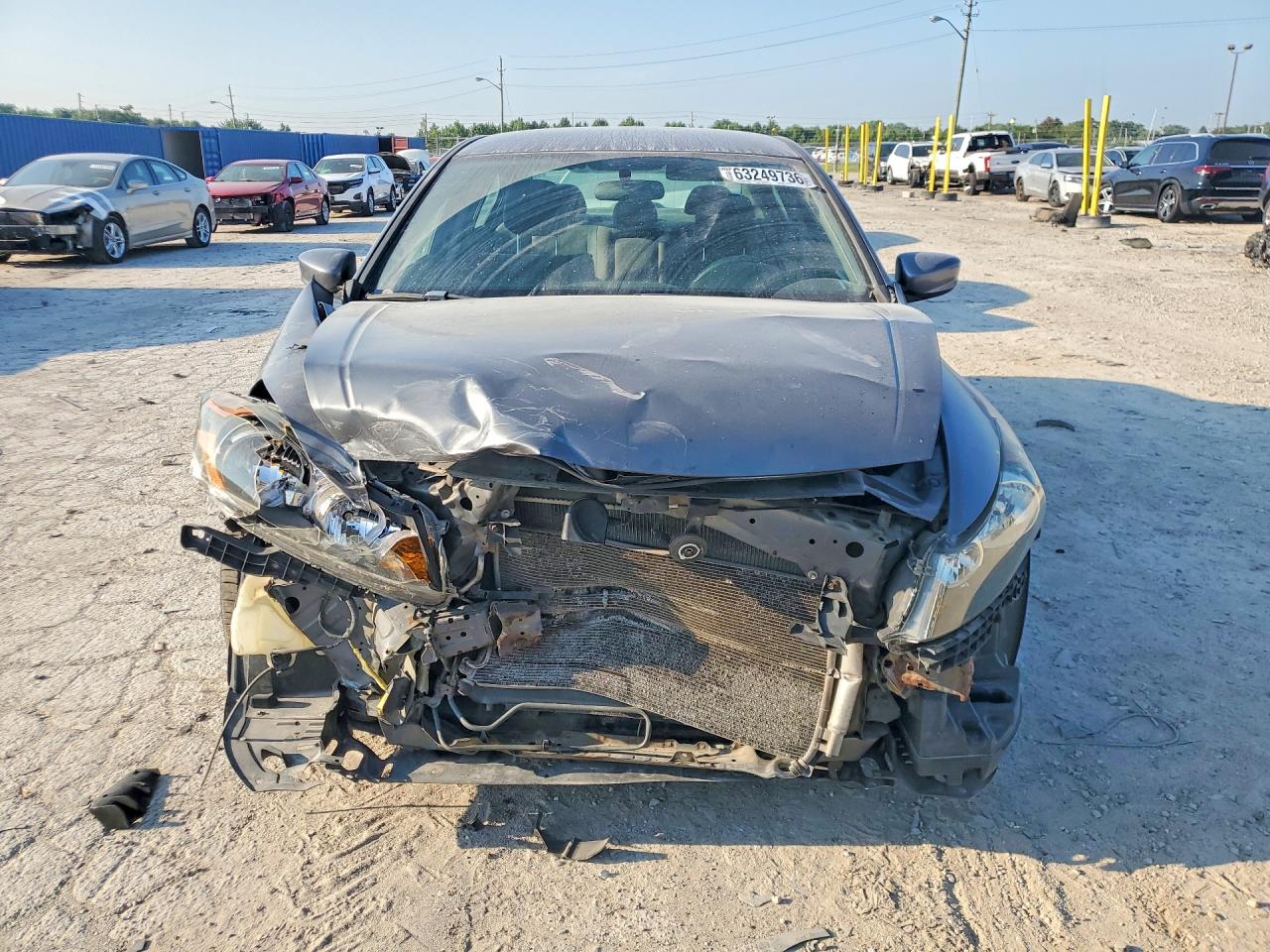 2012 Honda Accord Lx Gray vin: 1HGCP2F37CA223724