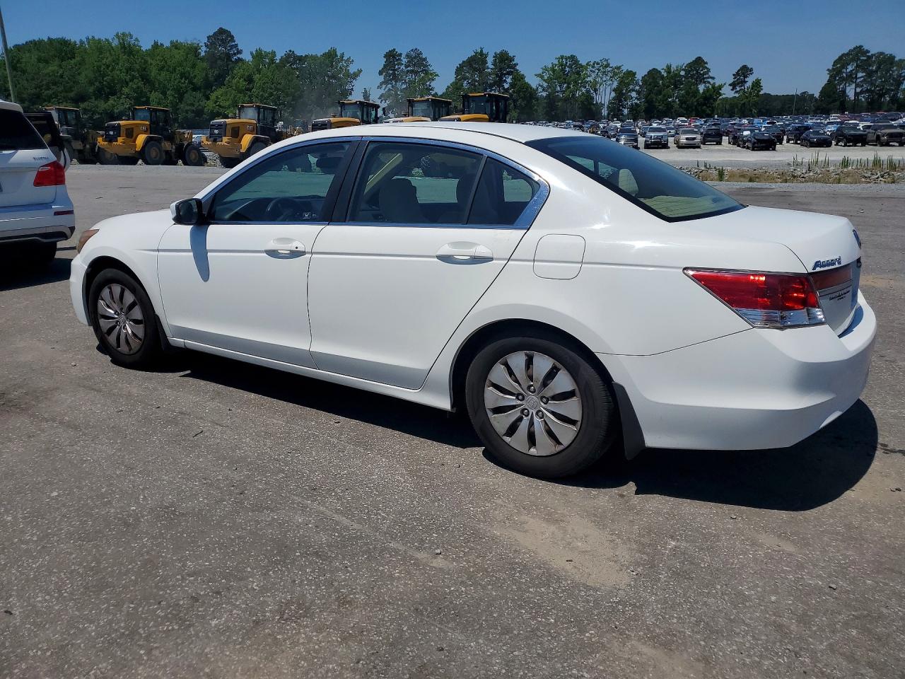 2012 Honda Accord White vin: 1HGCP2F37CA228695