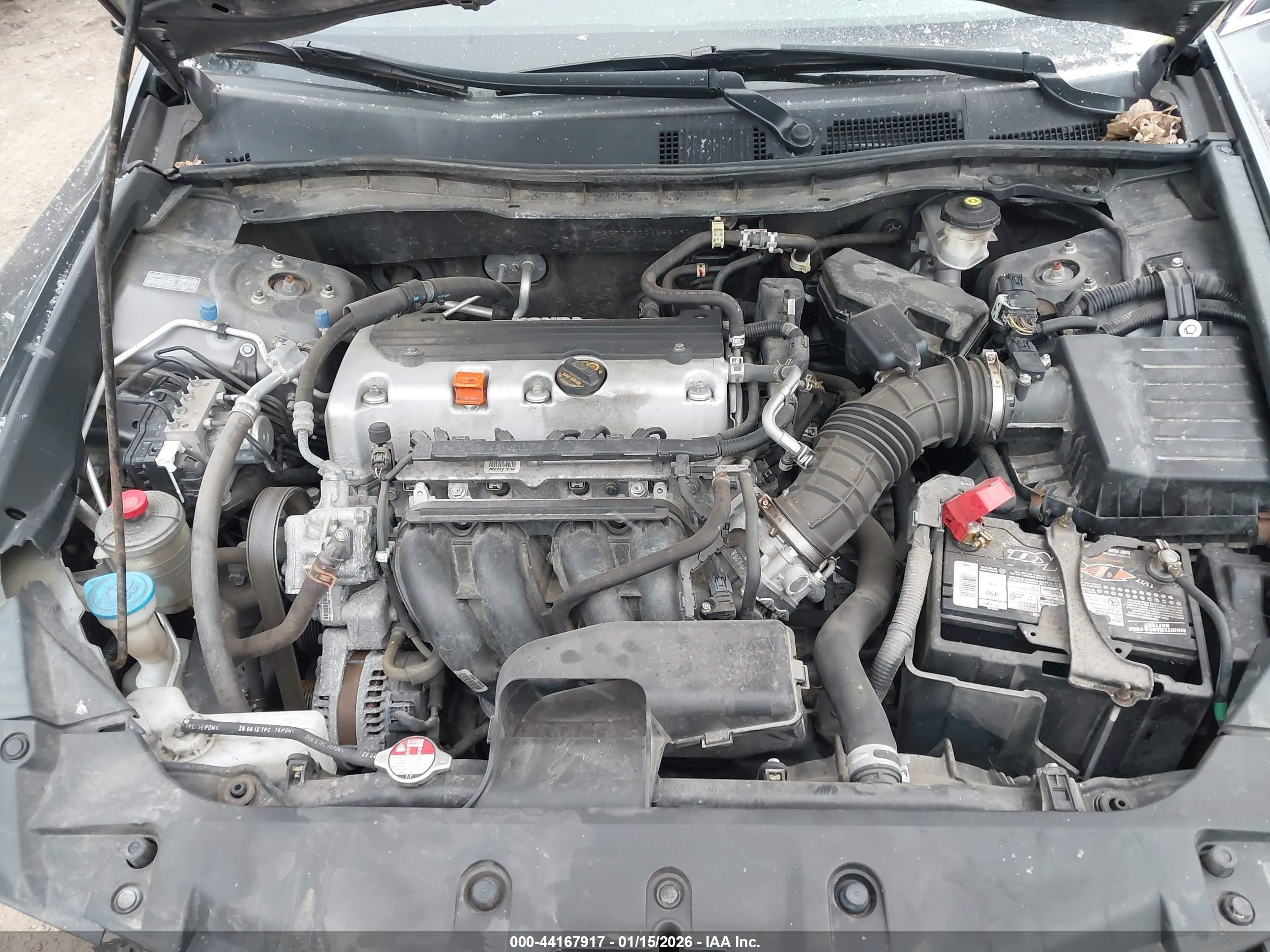 2012 Honda Accord 2.4 Lx Gray vin: 1HGCP2F37CA232097