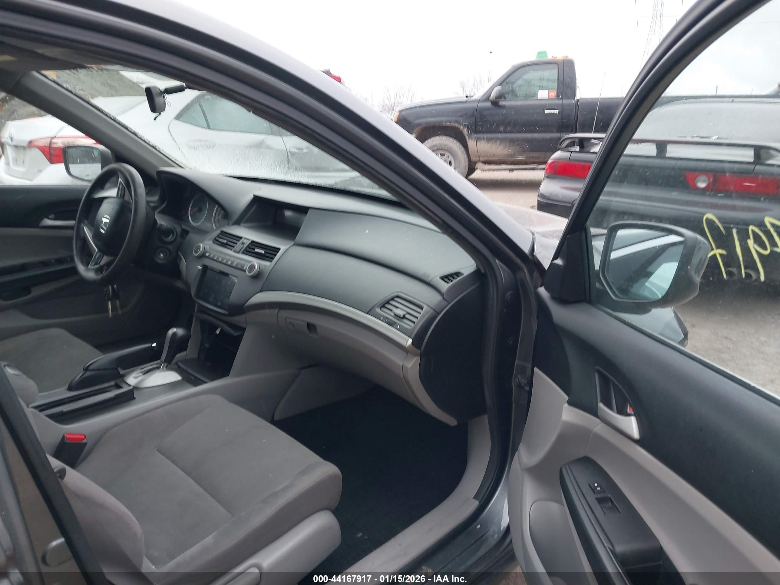 2012 Honda Accord 2.4 Lx Gray vin: 1HGCP2F37CA232097