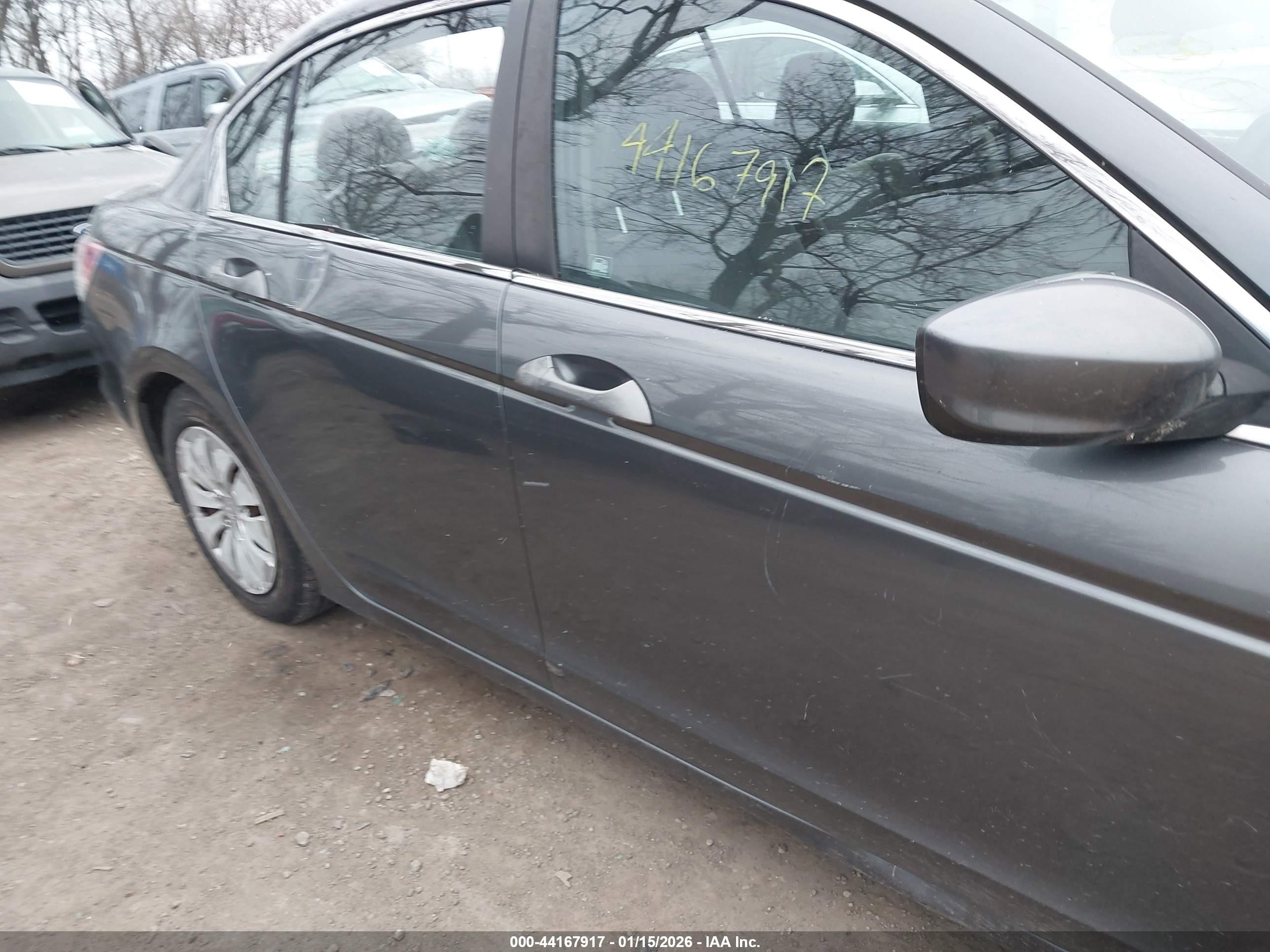 2012 Honda Accord 2.4 Lx Gray vin: 1HGCP2F37CA232097