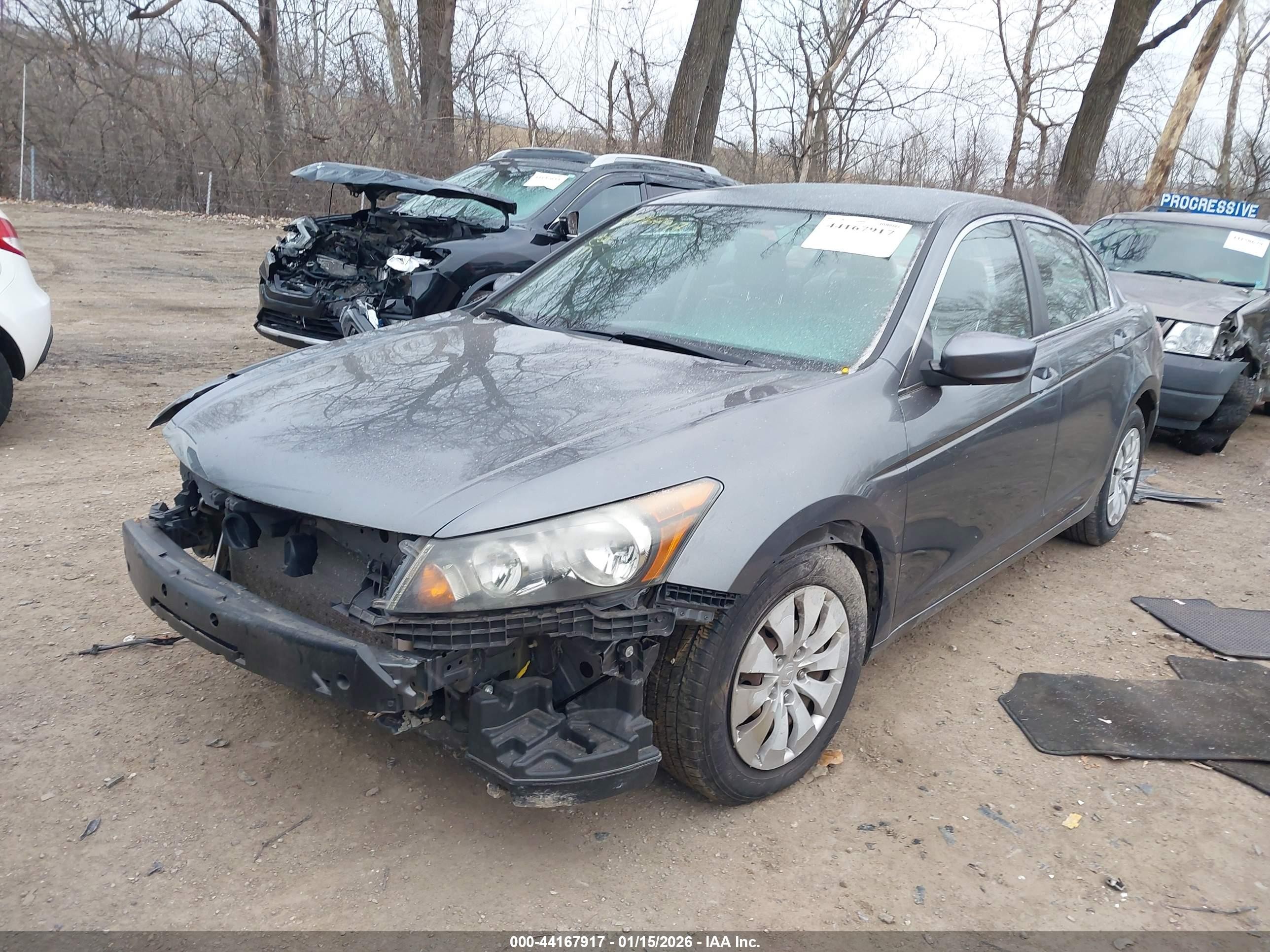 2012 Honda Accord 2.4 Lx Gray vin: 1HGCP2F37CA232097