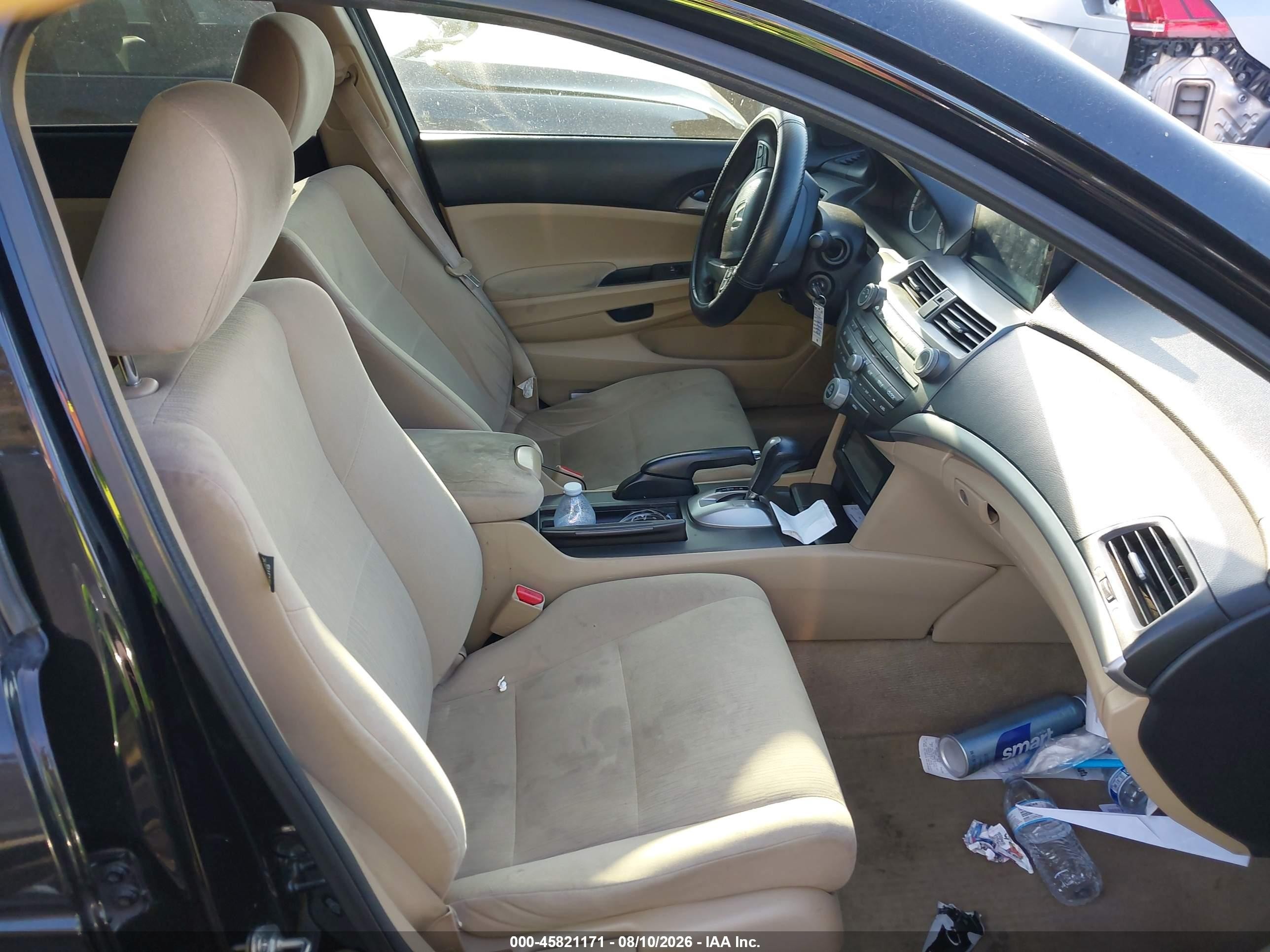 2012 Honda Accord 2.4 Lx Black vin: 1HGCP2F37CA236411