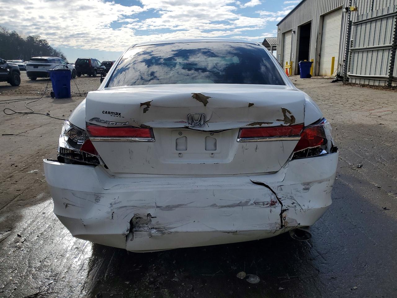 2012 Honda Accord Lx White vin: 1HGCP2F37CA236554
