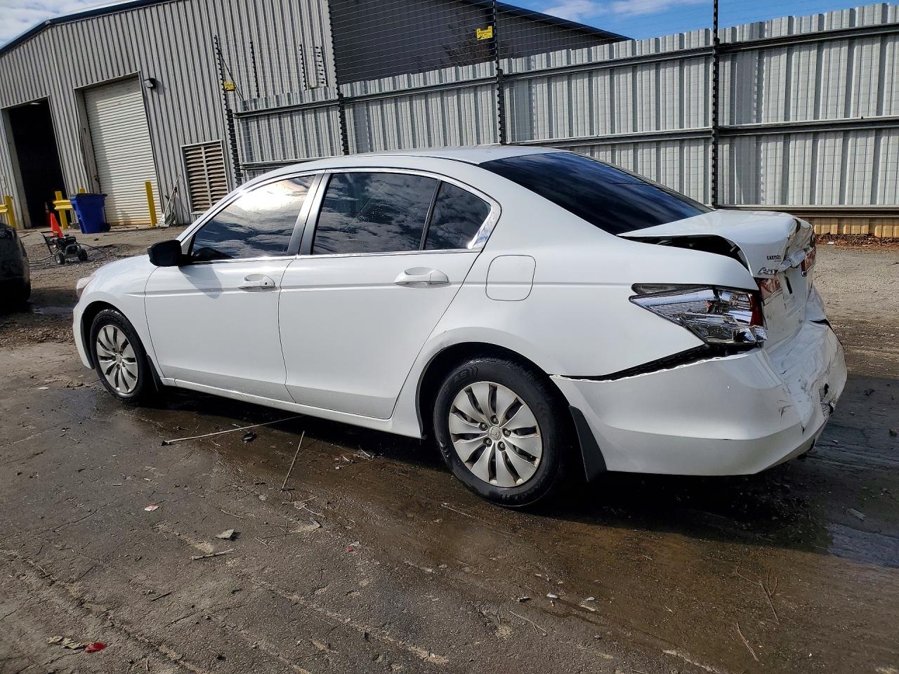 2012 Honda Accord Lx White vin: 1HGCP2F37CA236554