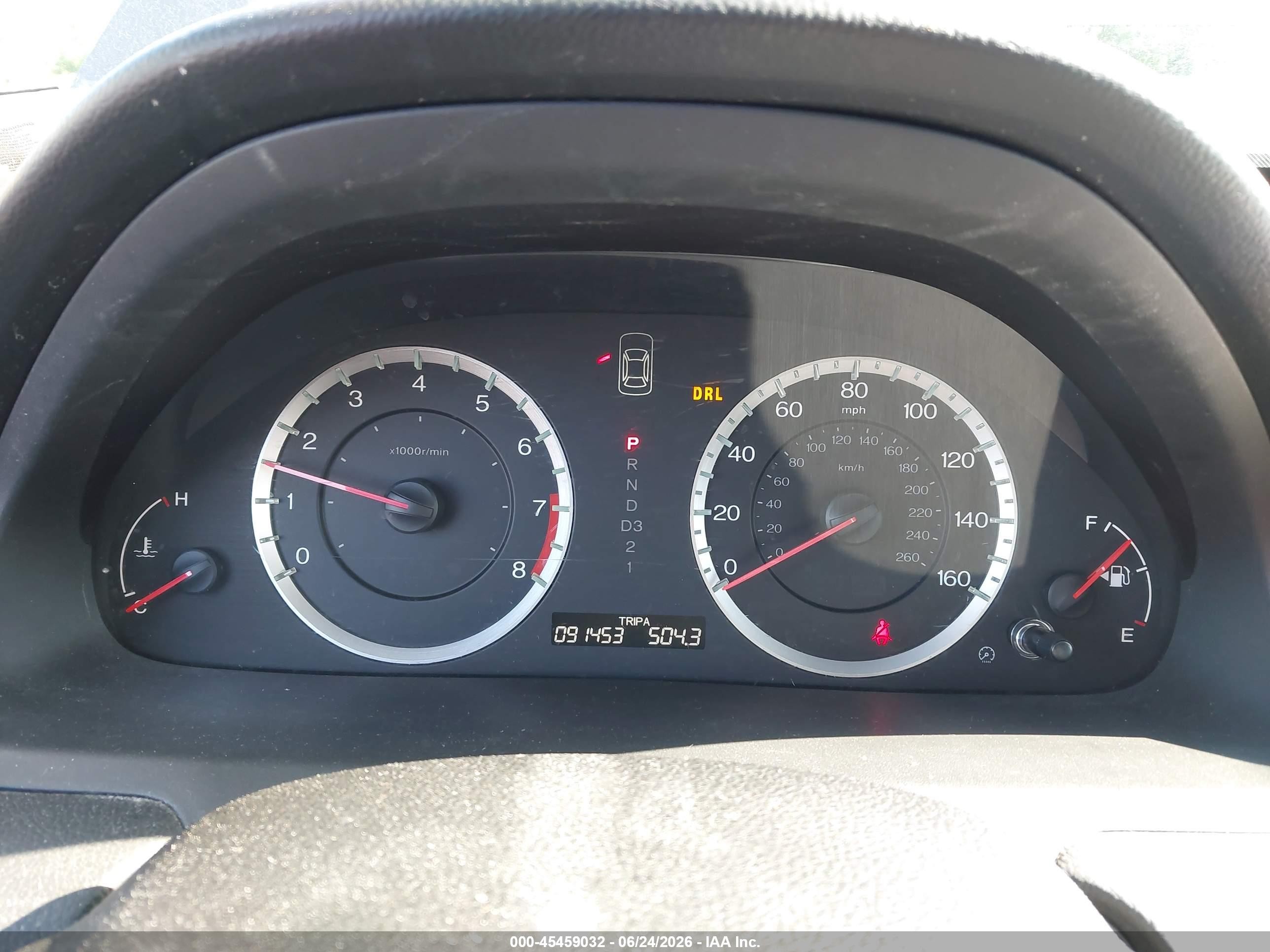 2012 Honda Accord 2.4 Lx Gray vin: 1HGCP2F37CA243200