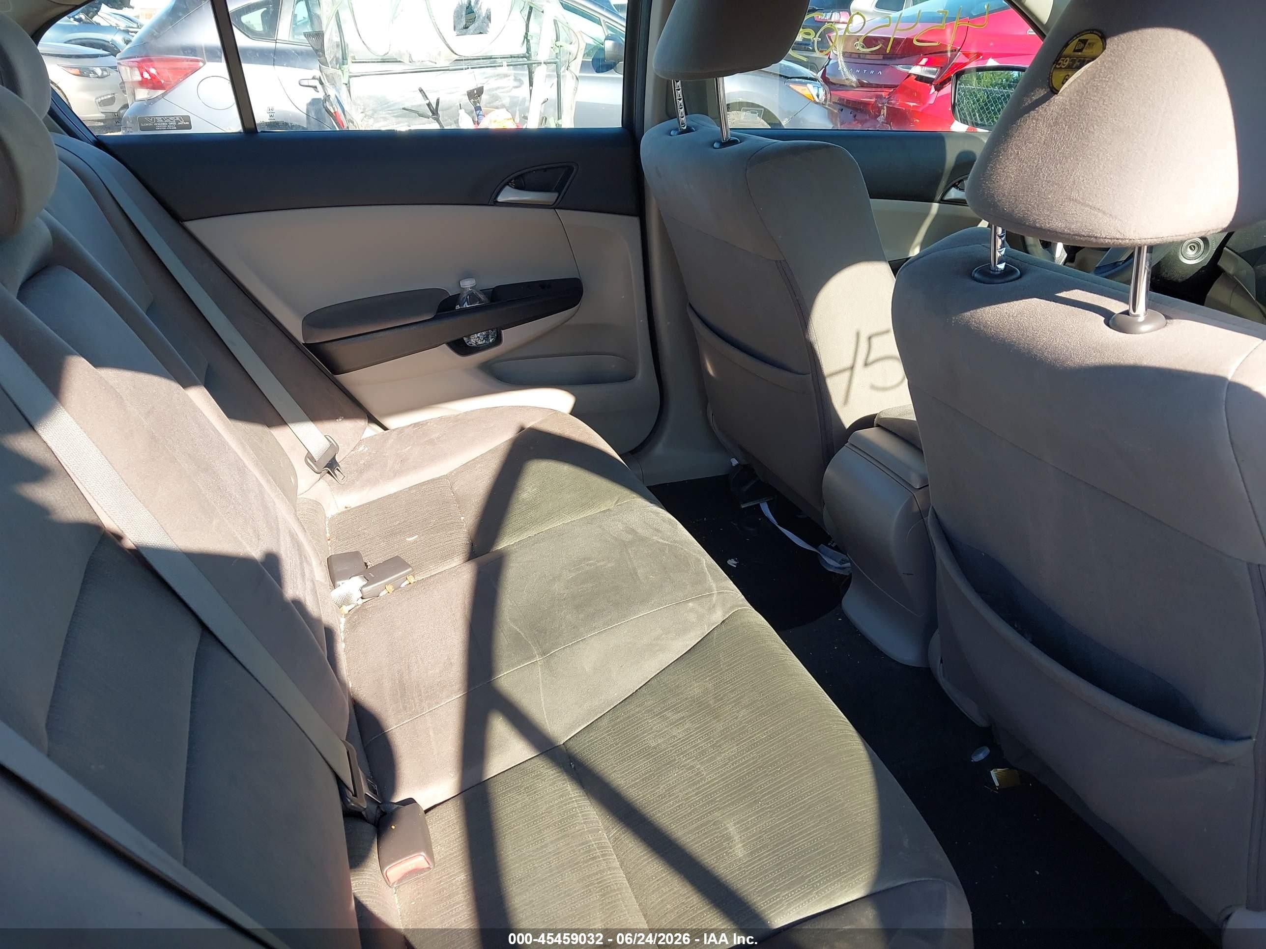 2012 Honda Accord 2.4 Lx Gray vin: 1HGCP2F37CA243200