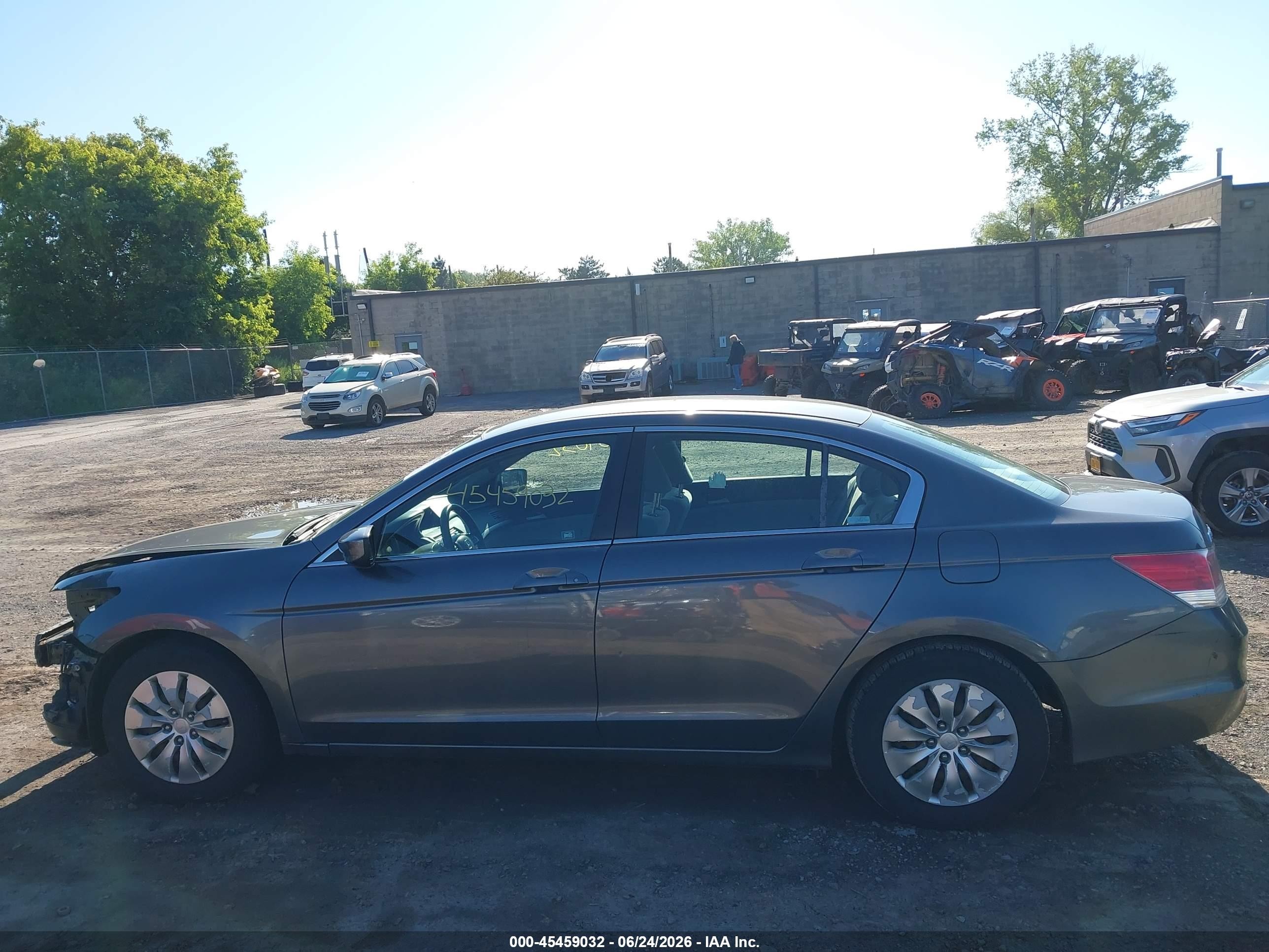 2012 Honda Accord 2.4 Lx Gray vin: 1HGCP2F37CA243200