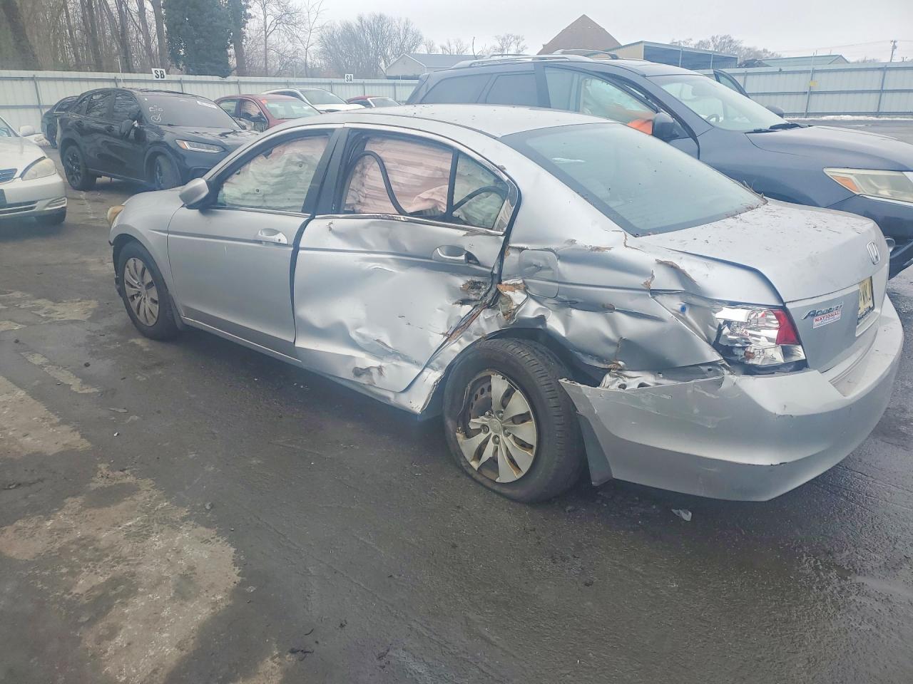 2010 Honda Accord Lx Silver vin: 1HGCP2F38AA004171