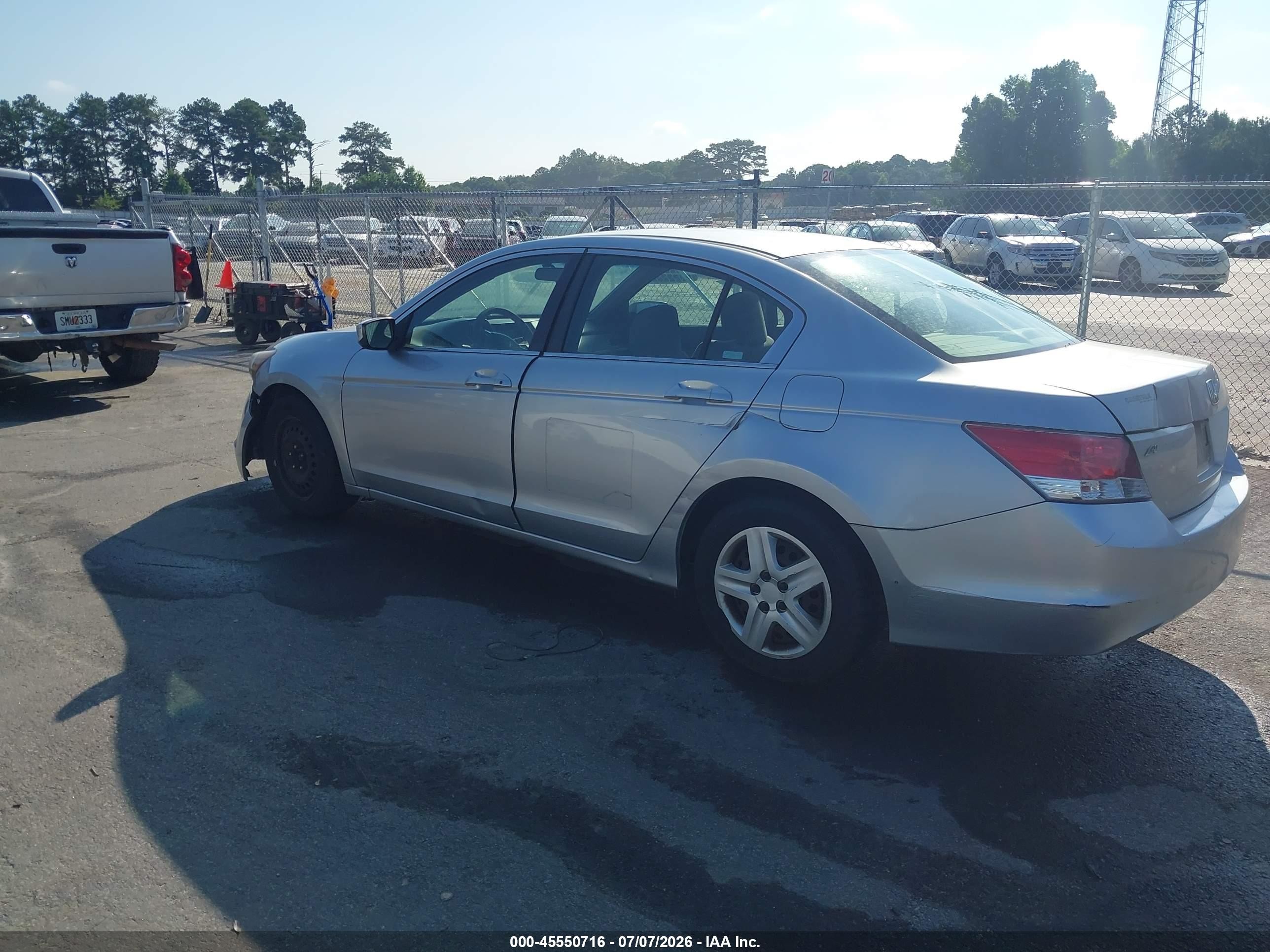 2010 Honda Accord 2.4 Lx Серый vin: 1HGCP2F38AA029667