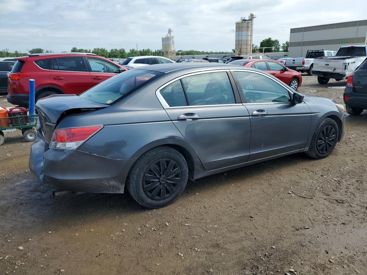 2010 Honda Accord Lx Gray vin: 1HGCP2F38AA031595