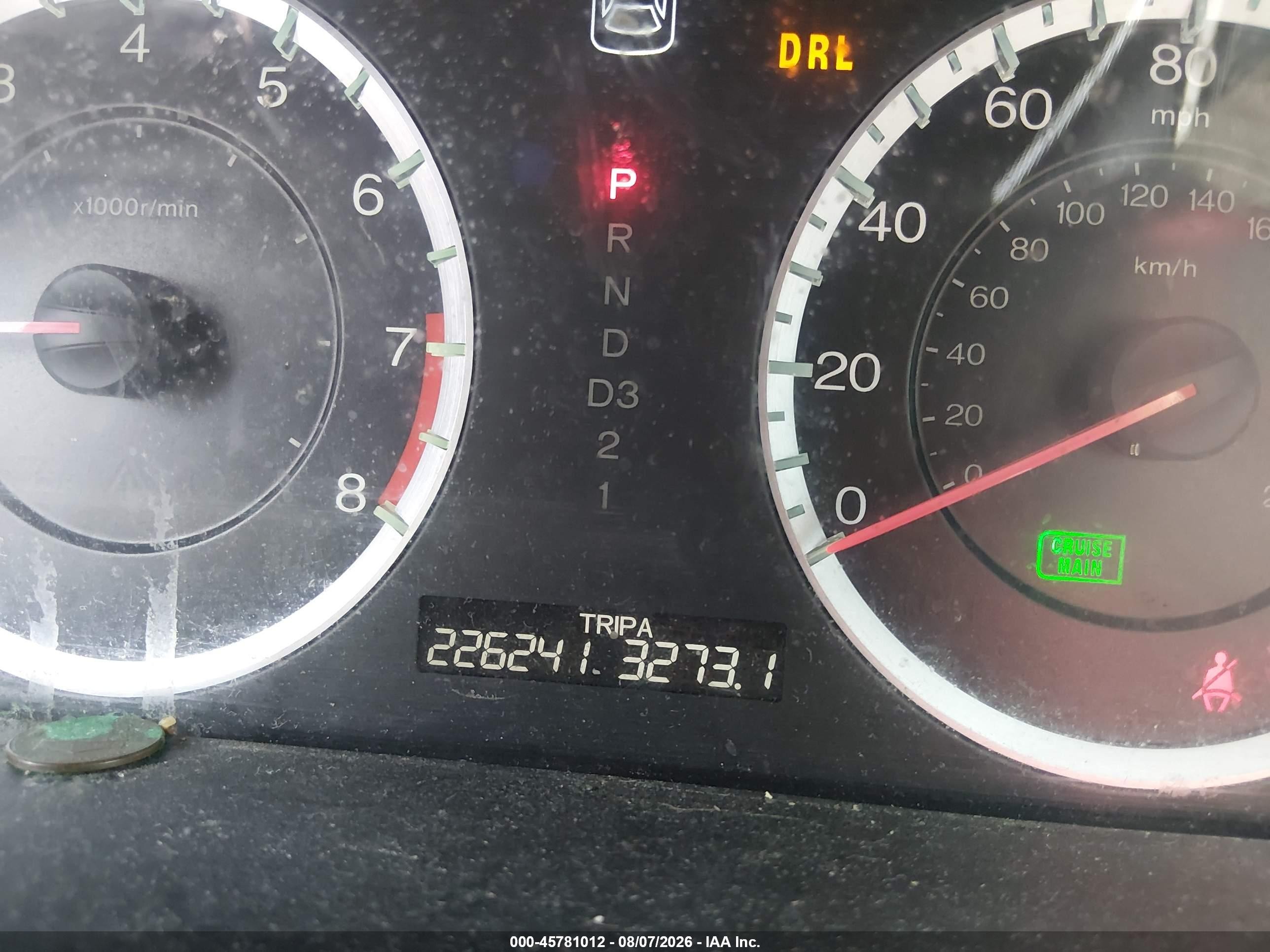 2010 Honda Accord 2.4 Lx Темно-бордовый vin: 1HGCP2F38AA056478
