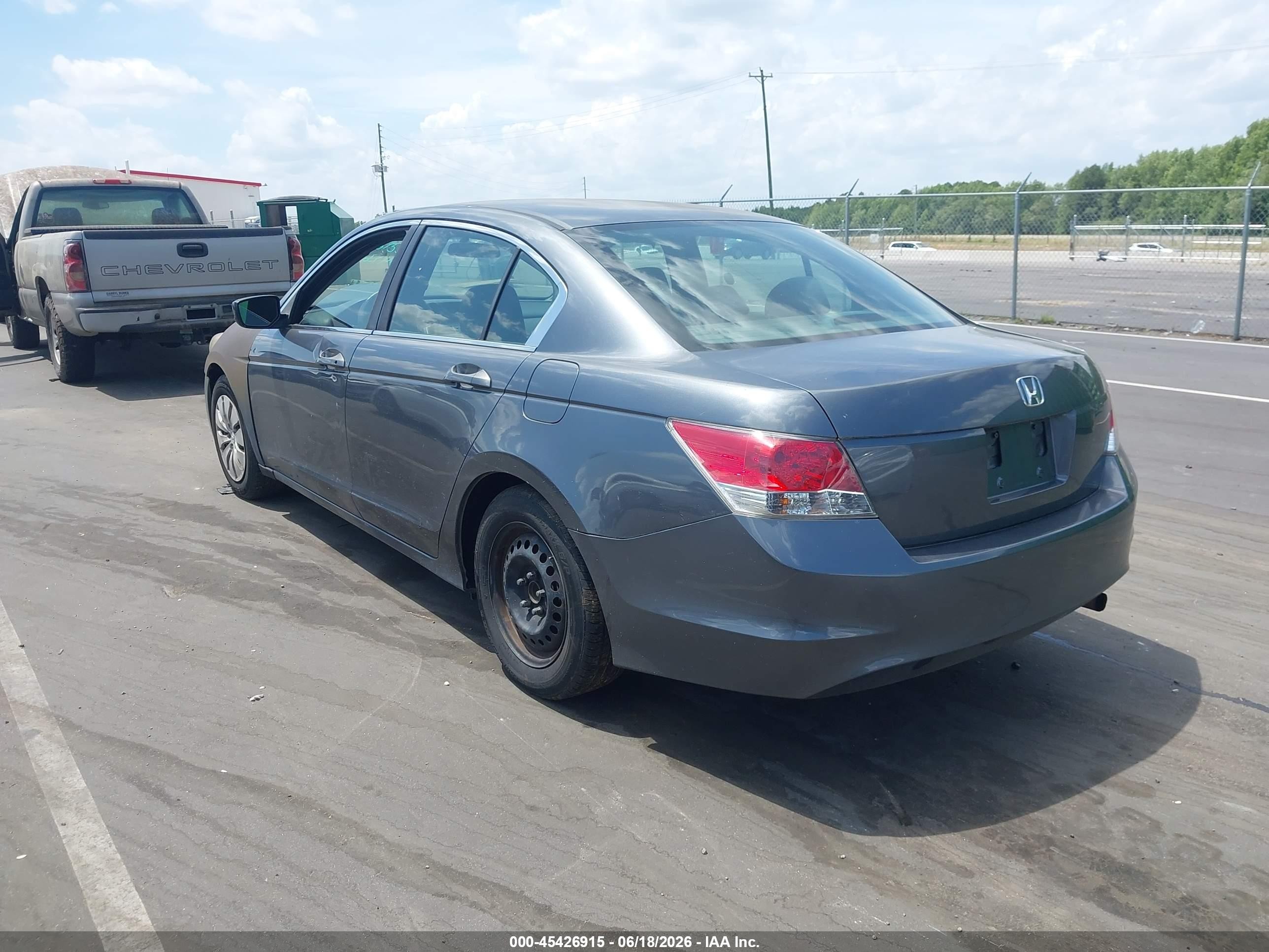 2010 Honda Accord 2.4 Lx Gray vin: 1HGCP2F38AA064340