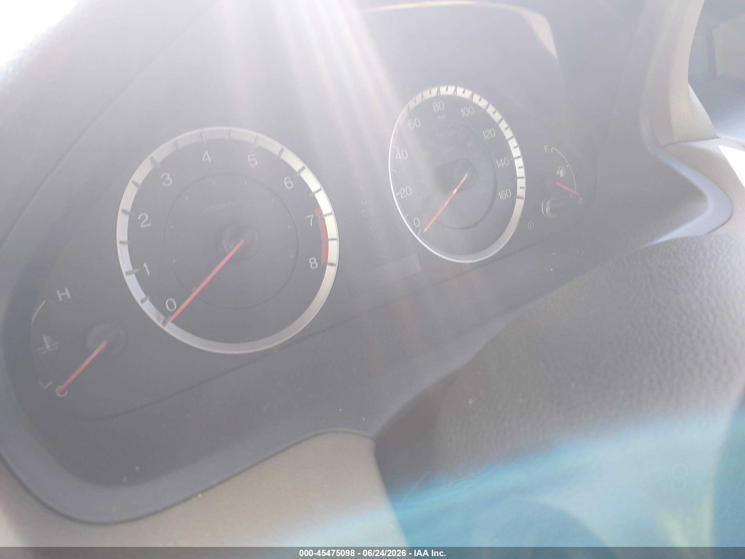 2010 Honda Accord 2.4 Lx Red vin: 1HGCP2F38AA085088