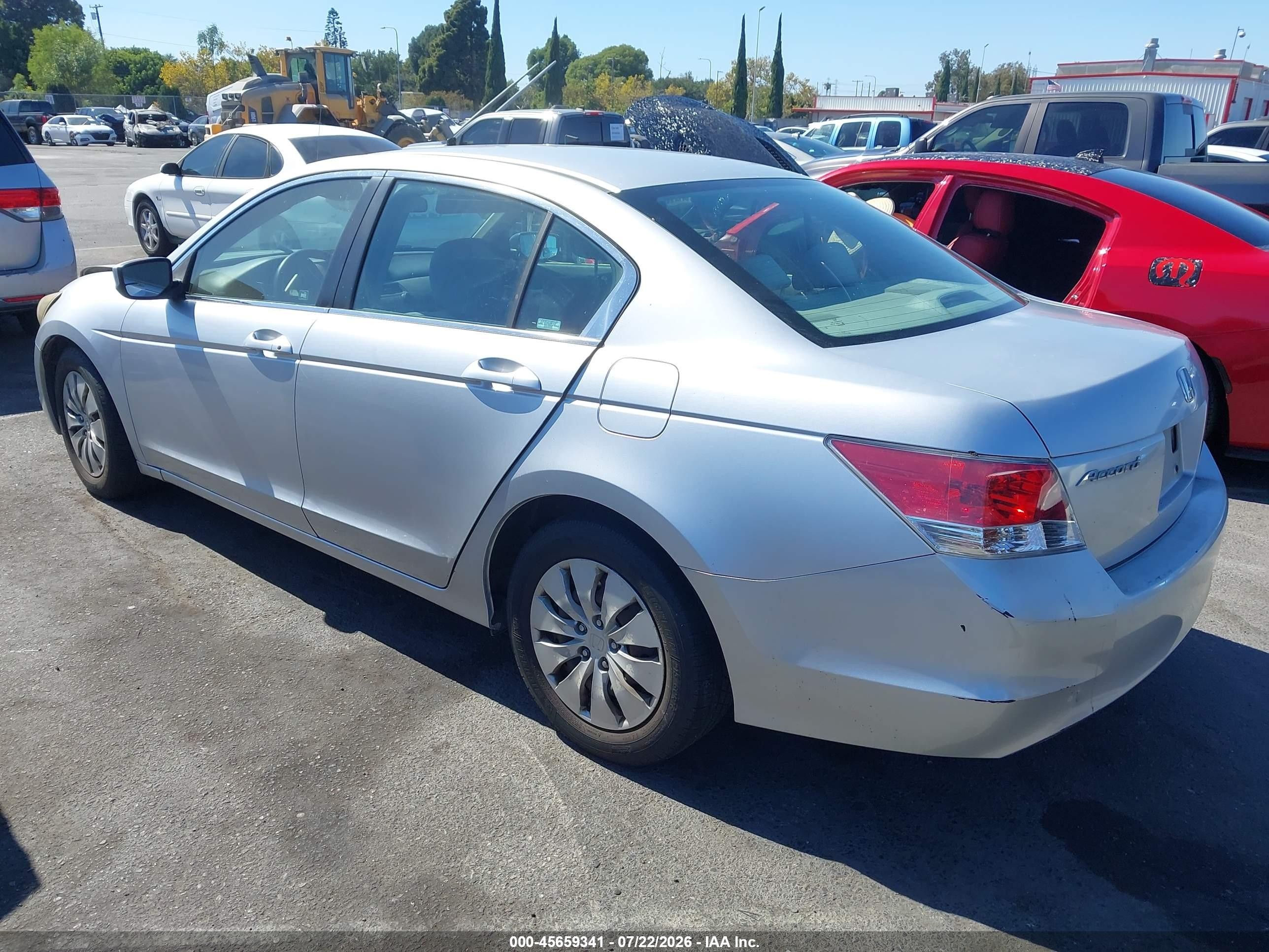 2010 Honda Accord 2.4 Lx Серебряный vin: 1HGCP2F38AA085298