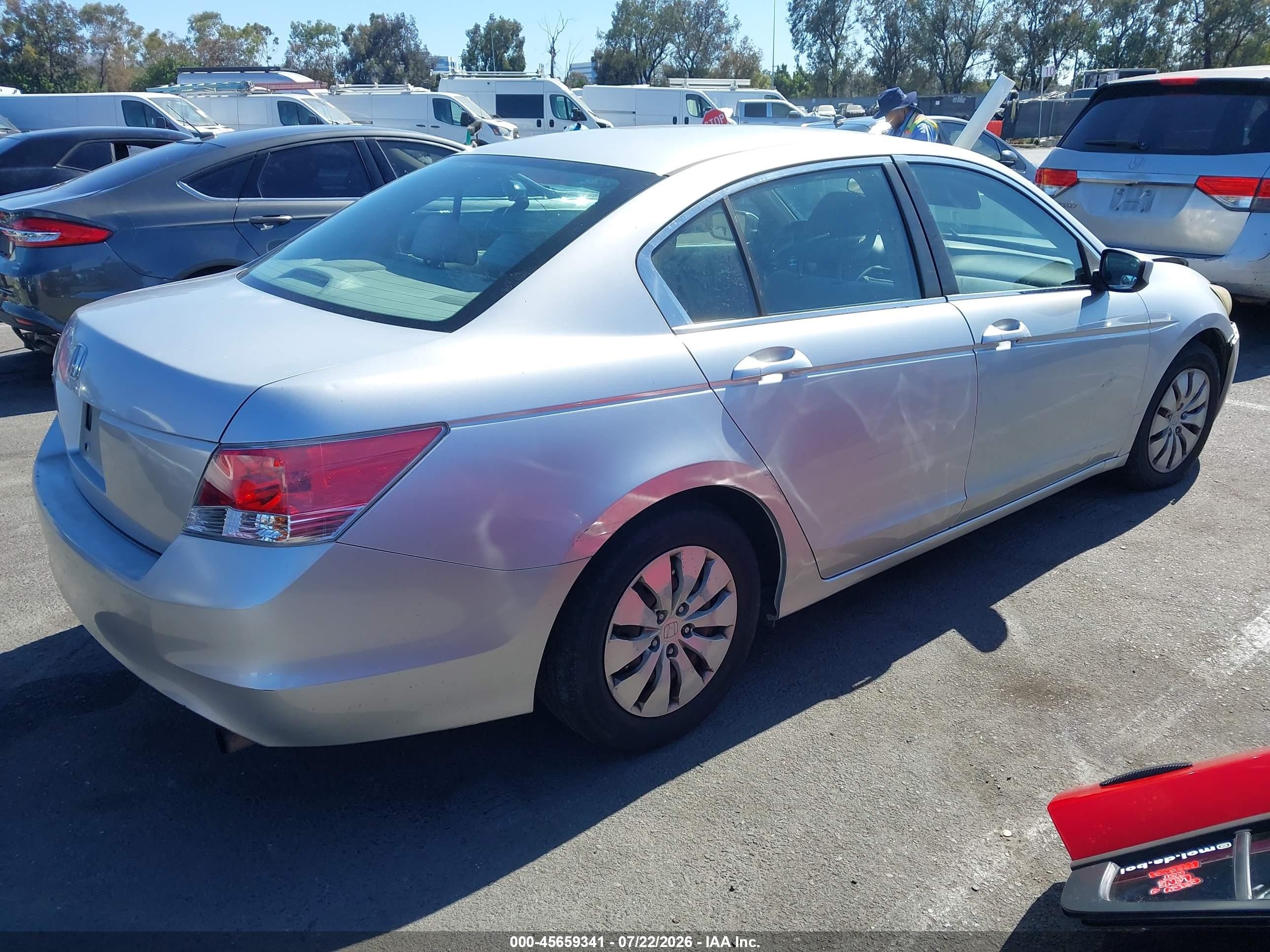 2010 Honda Accord 2.4 Lx Серебряный vin: 1HGCP2F38AA085298