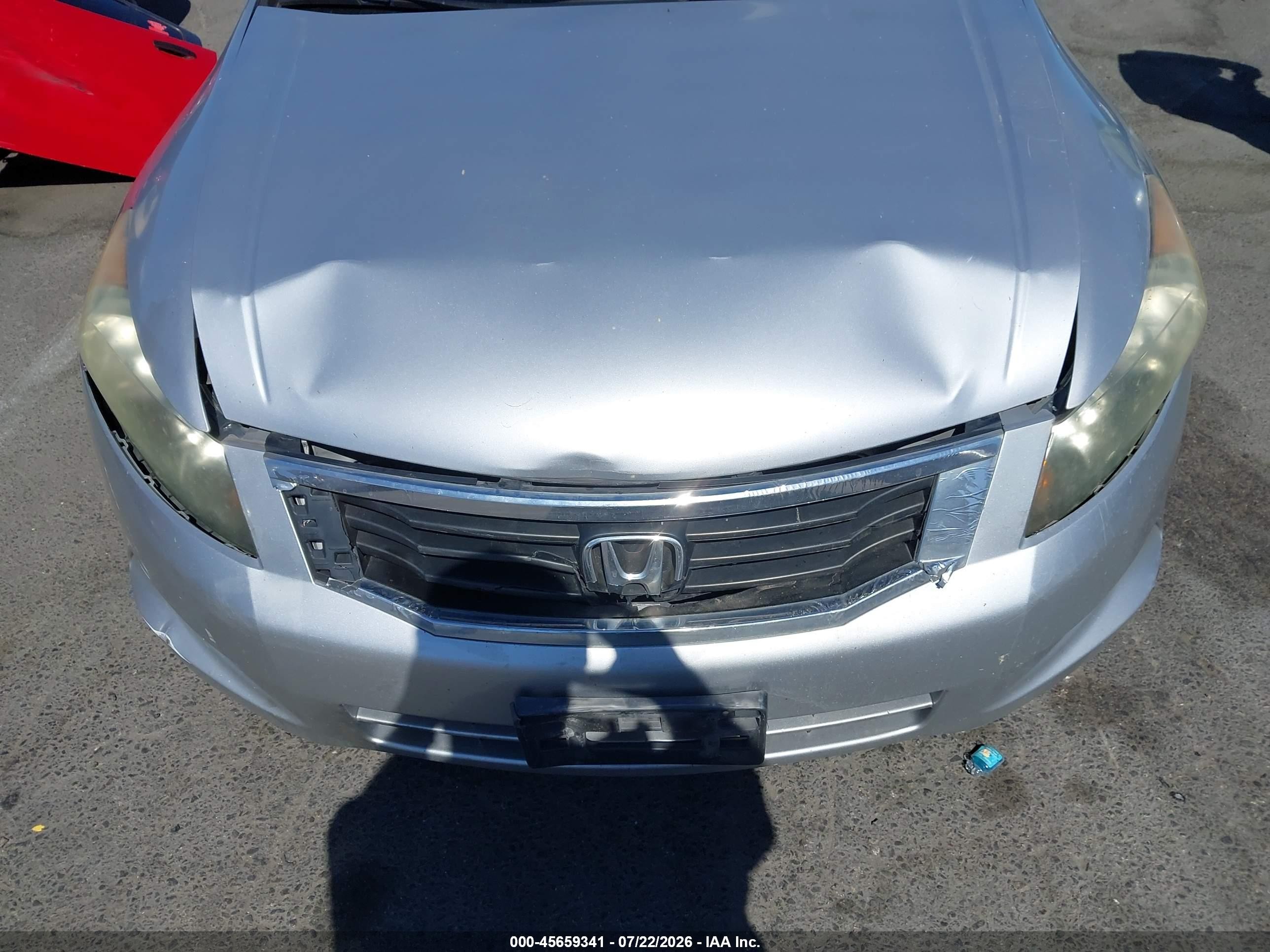 2010 Honda Accord 2.4 Lx Серебряный vin: 1HGCP2F38AA085298