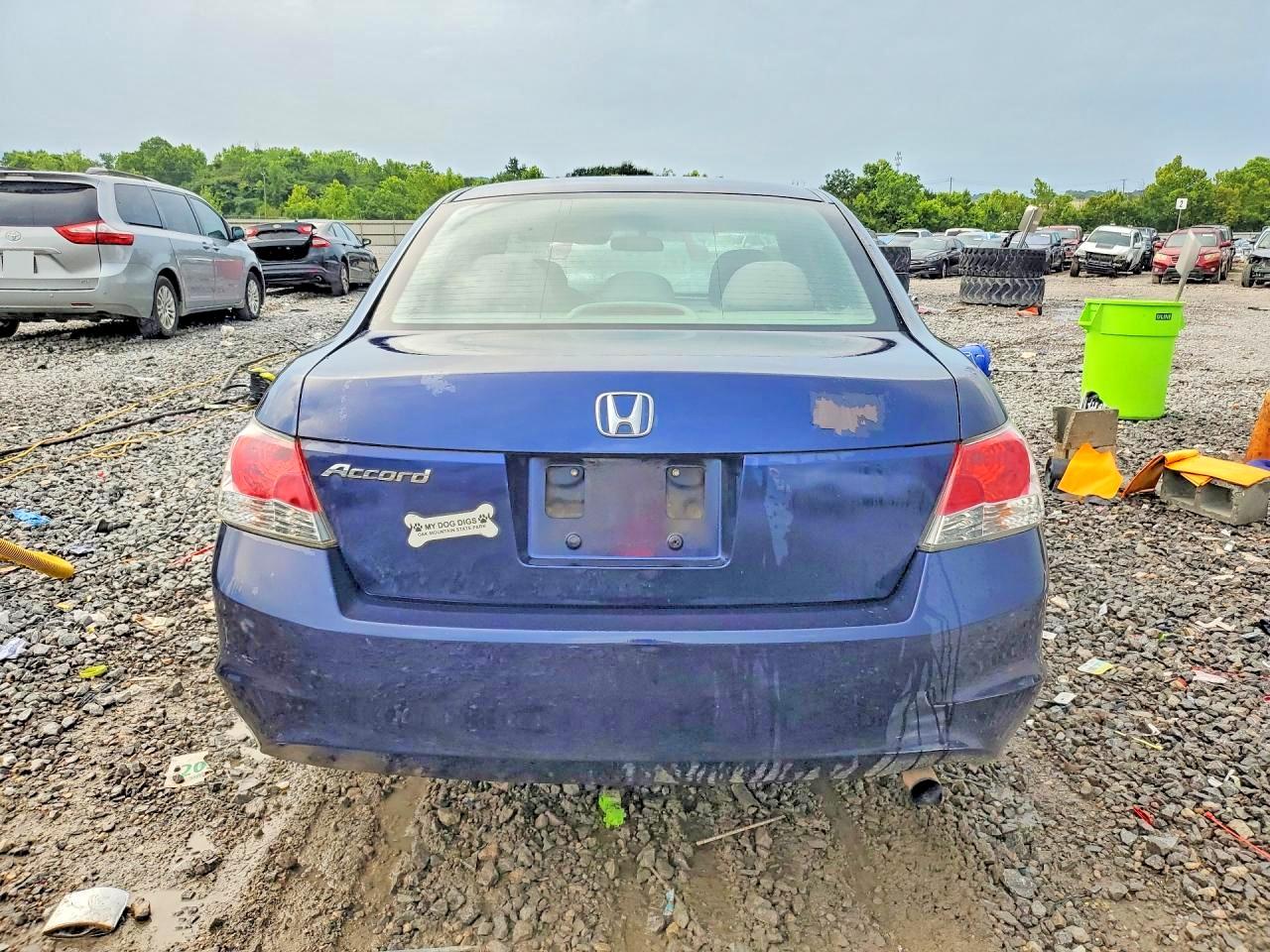 2010 Honda Accord Lx Blue vin: 1HGCP2F38AA086502