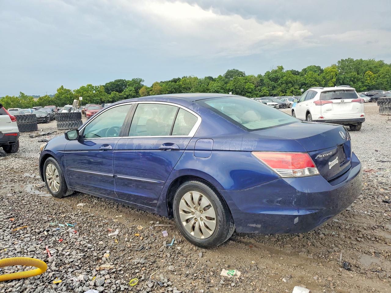 2010 Honda Accord Lx Blue vin: 1HGCP2F38AA086502