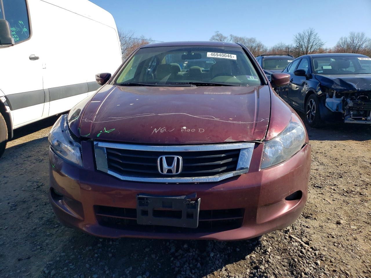2010 Honda Accord Lx Red vin: 1HGCP2F38AA095989