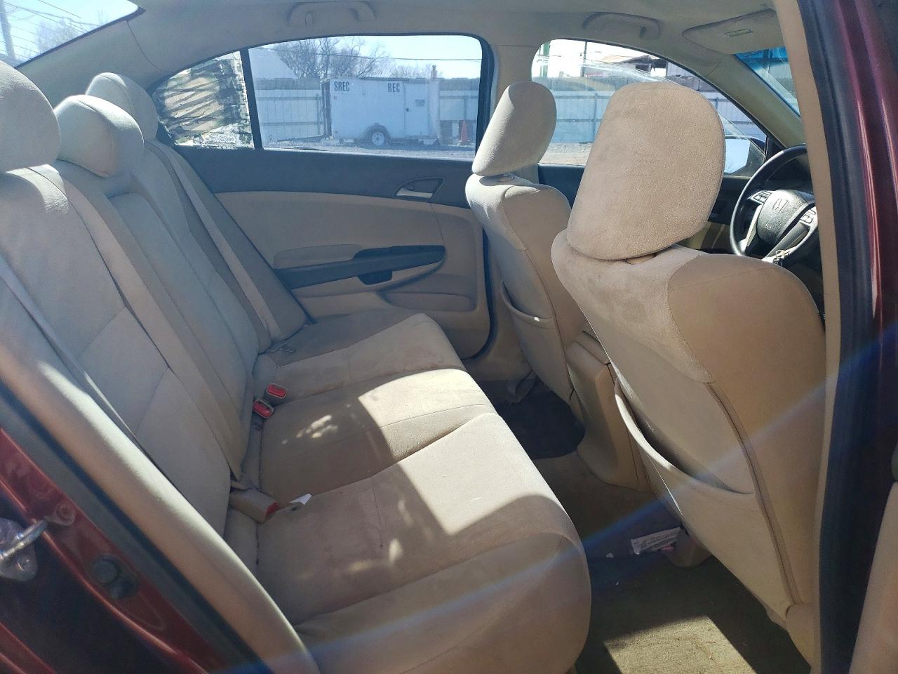 2010 Honda Accord Lx Red vin: 1HGCP2F38AA095989