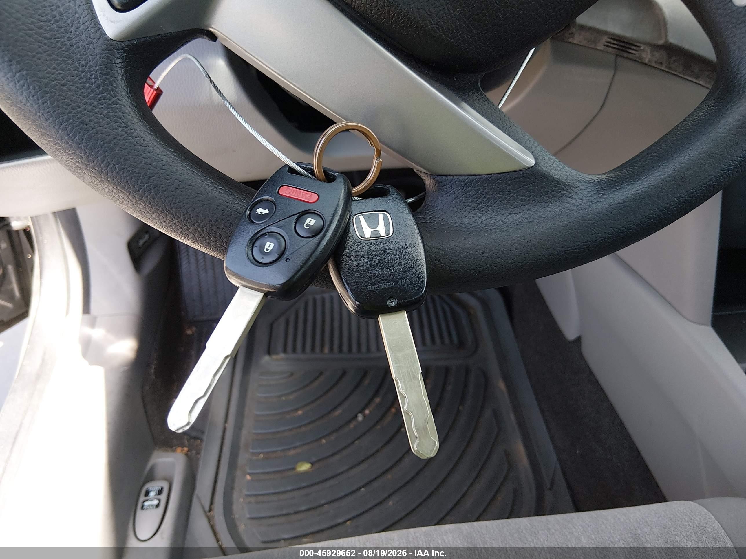 2010 Honda Accord 2.4 Lx Gray vin: 1HGCP2F38AA114945