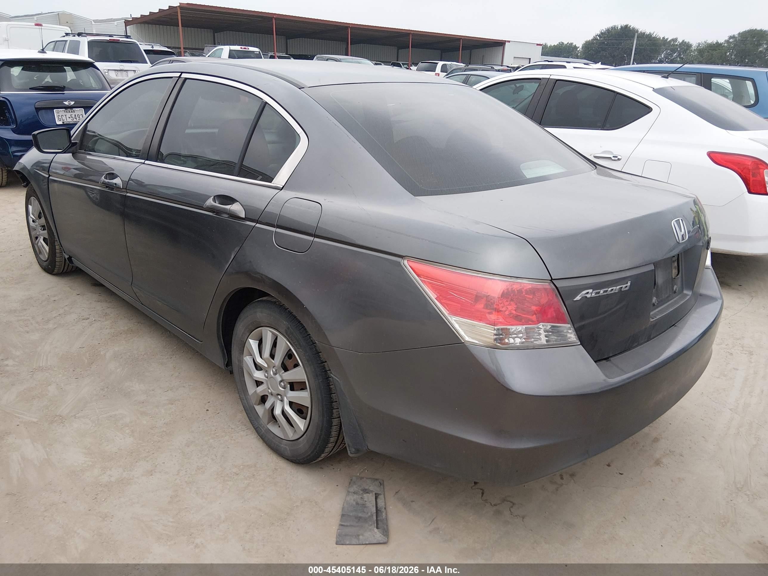 2010 Honda Accord 2.4 Lx Gray vin: 1HGCP2F38AA117599