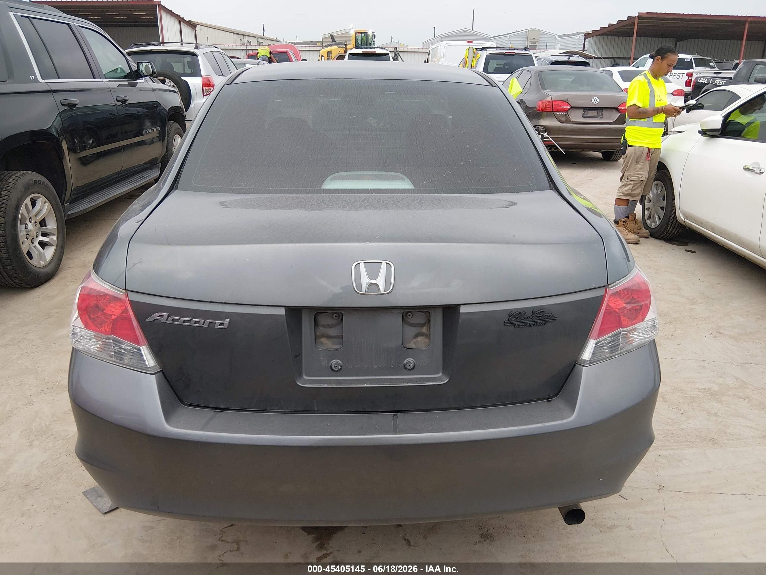 2010 Honda Accord 2.4 Lx Gray vin: 1HGCP2F38AA117599