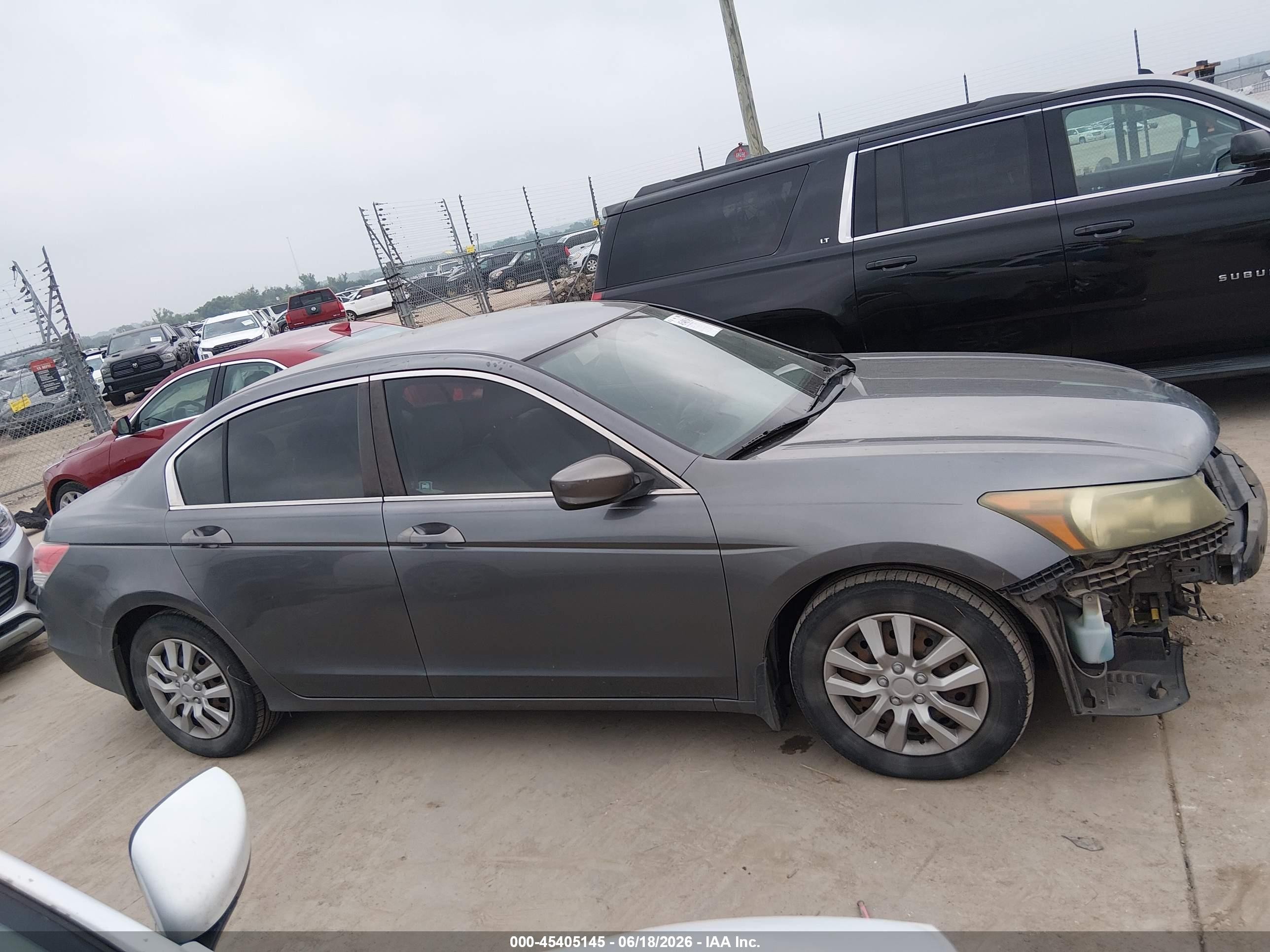 2010 Honda Accord 2.4 Lx Gray vin: 1HGCP2F38AA117599