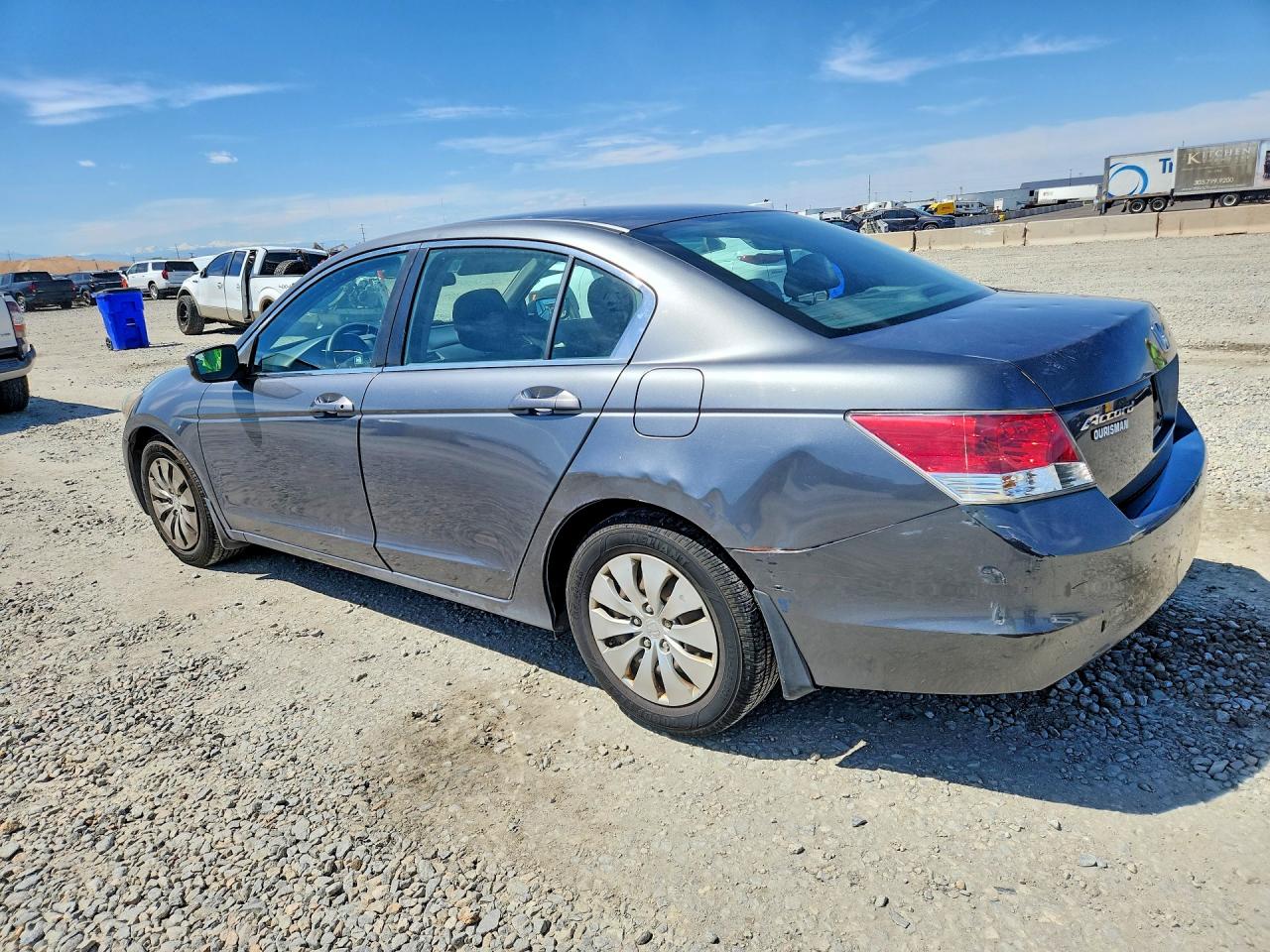 2010 Honda Accord Lx Gray vin: 1HGCP2F38AA138615