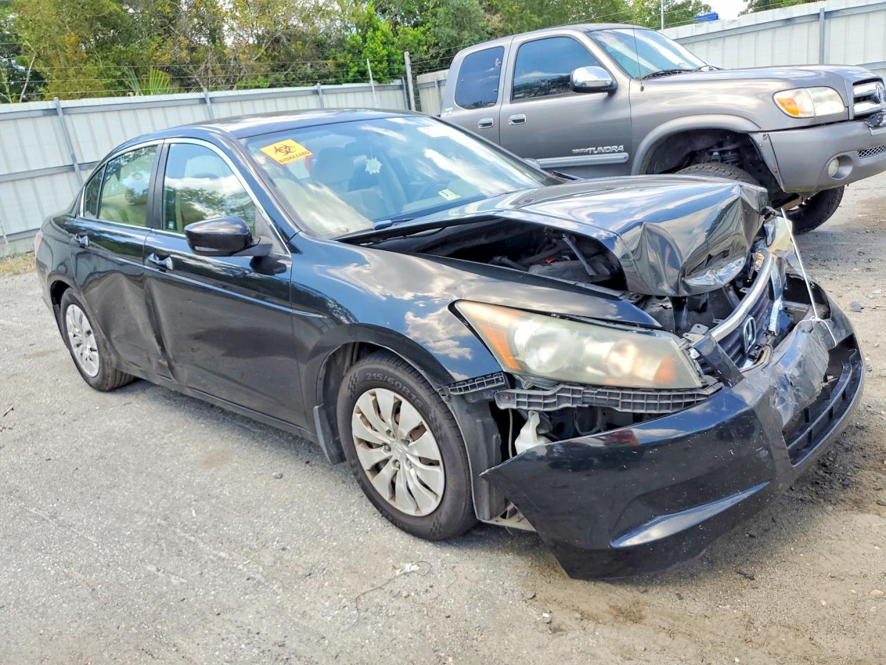2010 Honda Accord Lx Black vin: 1HGCP2F38AA140932