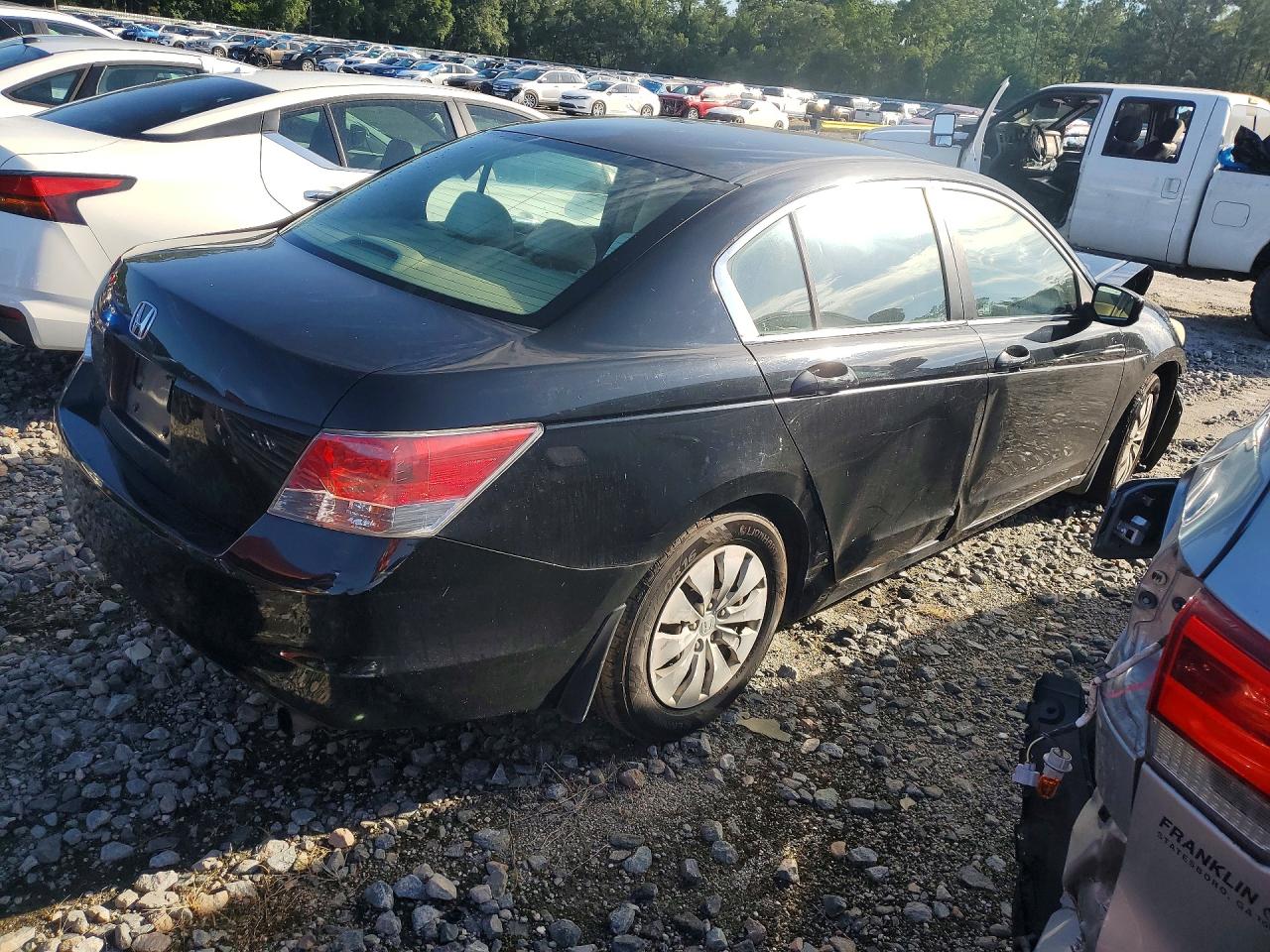 2010 Honda Accord Lx Black vin: 1HGCP2F38AA140932