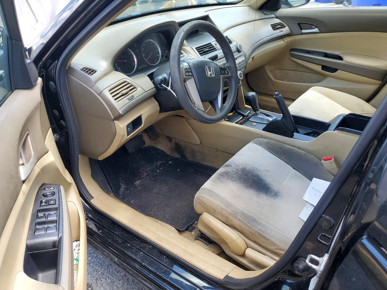 2010 Honda Accord Lx Black vin: 1HGCP2F38AA140932