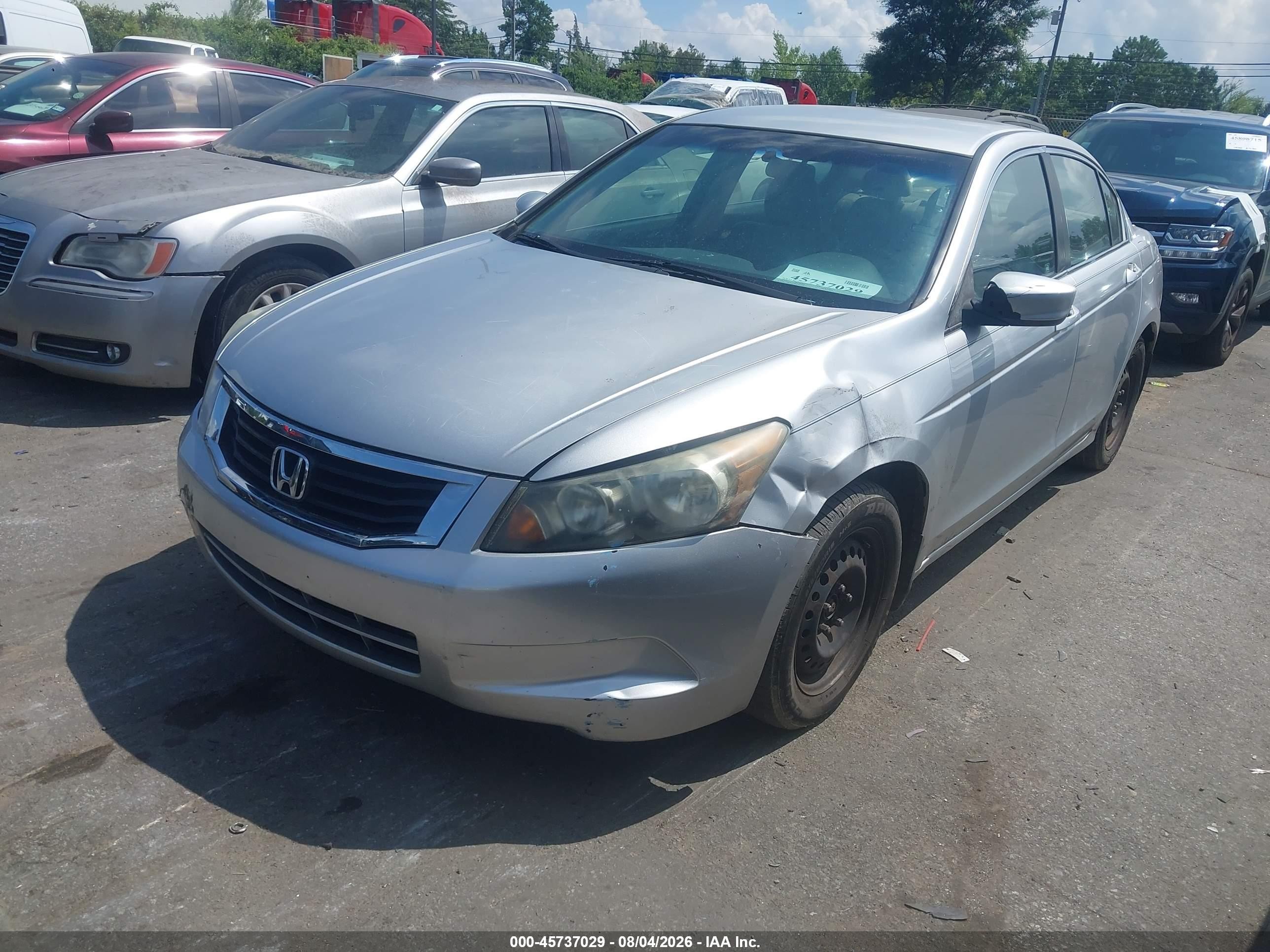 2010 Honda Accord 2.4 Lx Silver vin: 1HGCP2F38AA149792