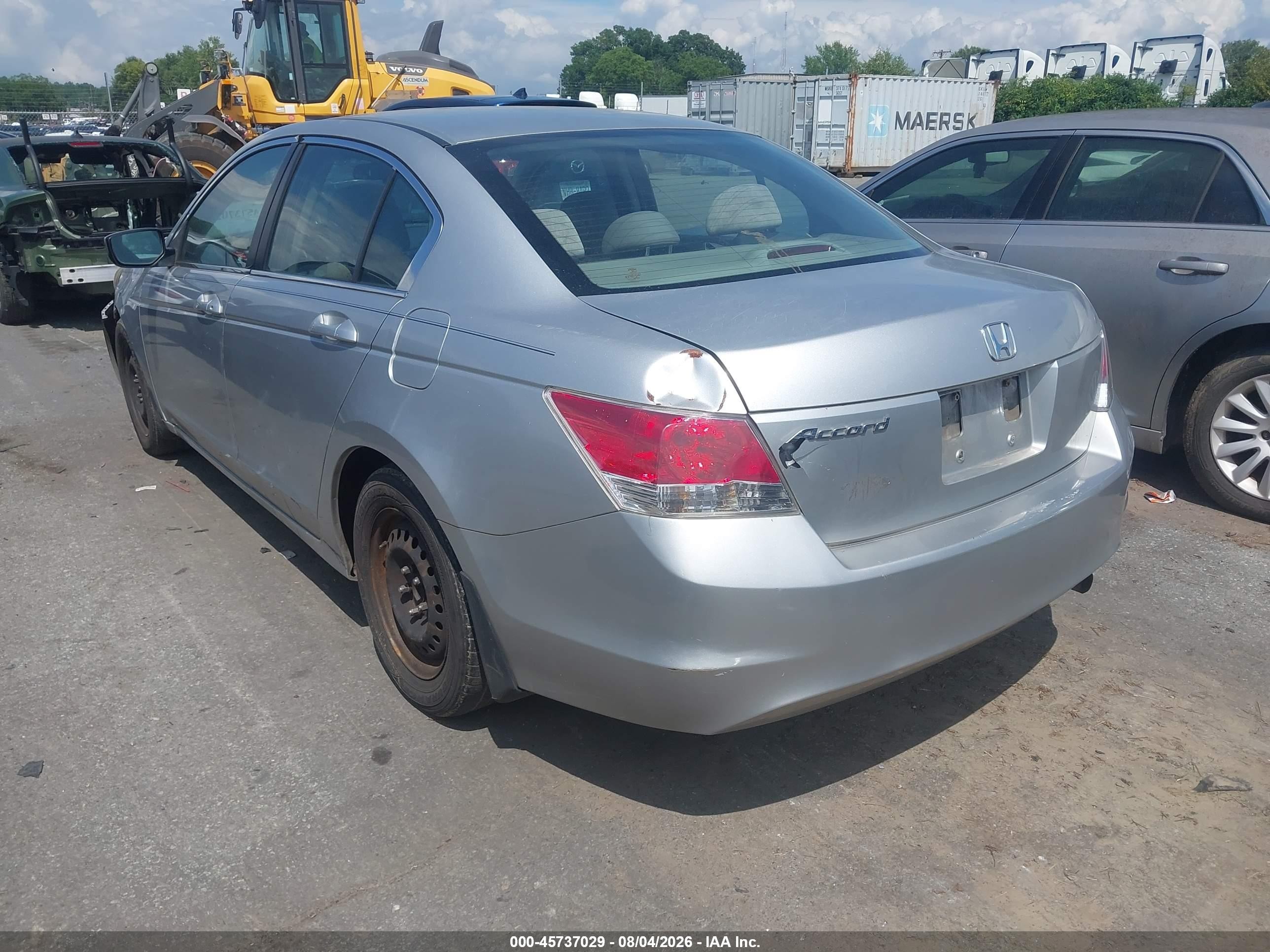 2010 Honda Accord 2.4 Lx Silver vin: 1HGCP2F38AA149792