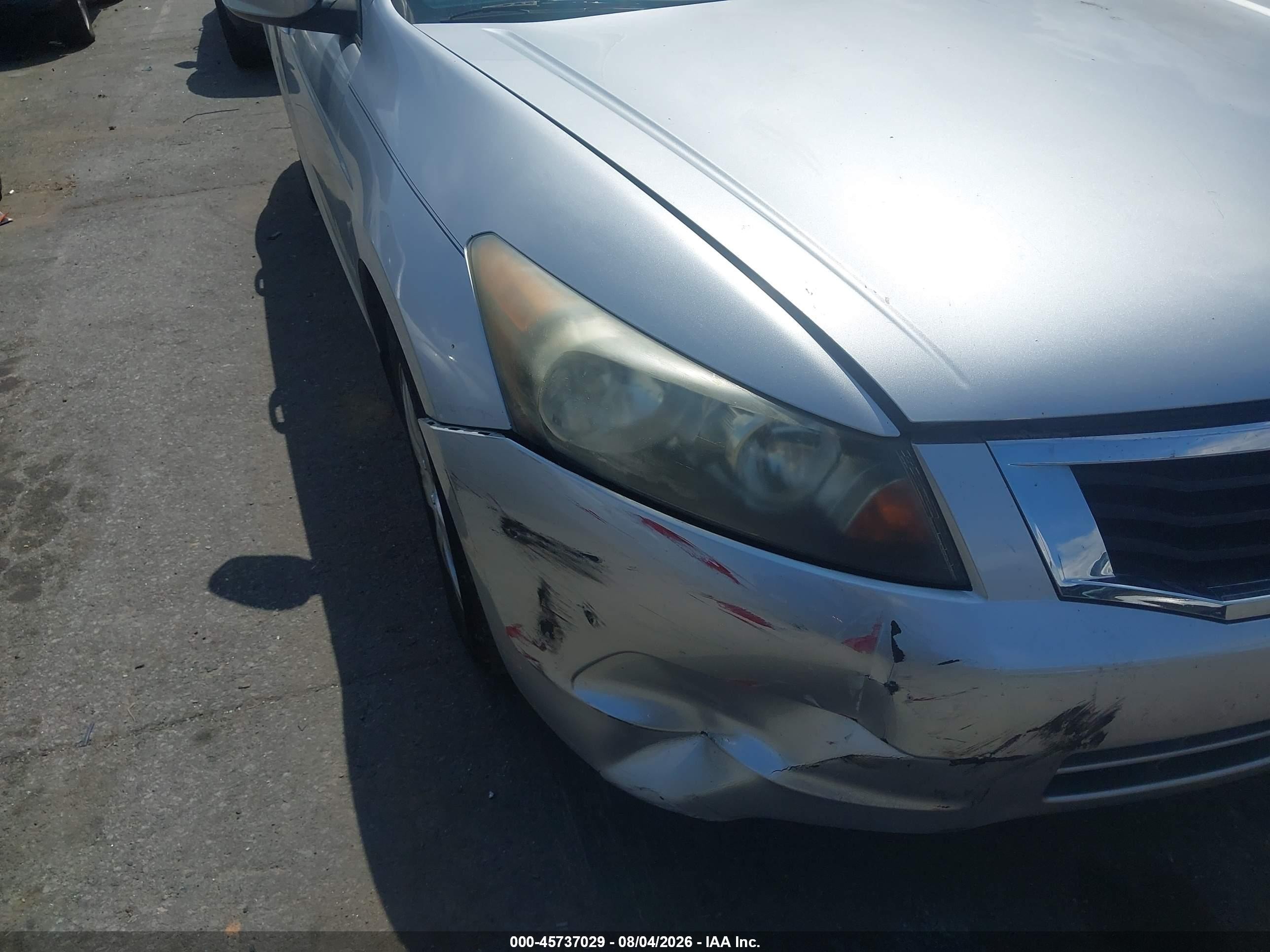 2010 Honda Accord 2.4 Lx Silver vin: 1HGCP2F38AA149792