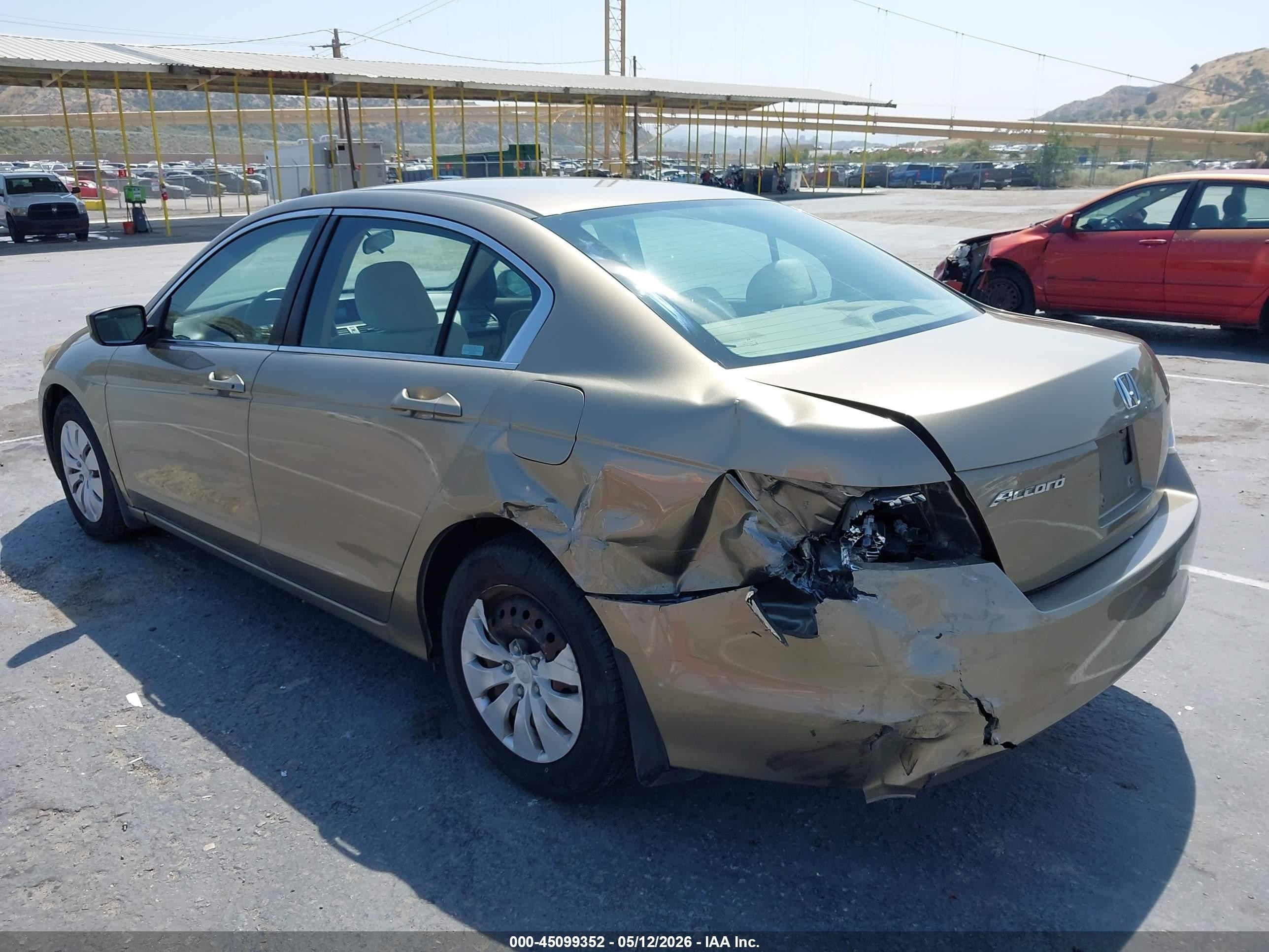 2010 Honda Accord 2.4 Lx Gold vin: 1HGCP2F38AA153437