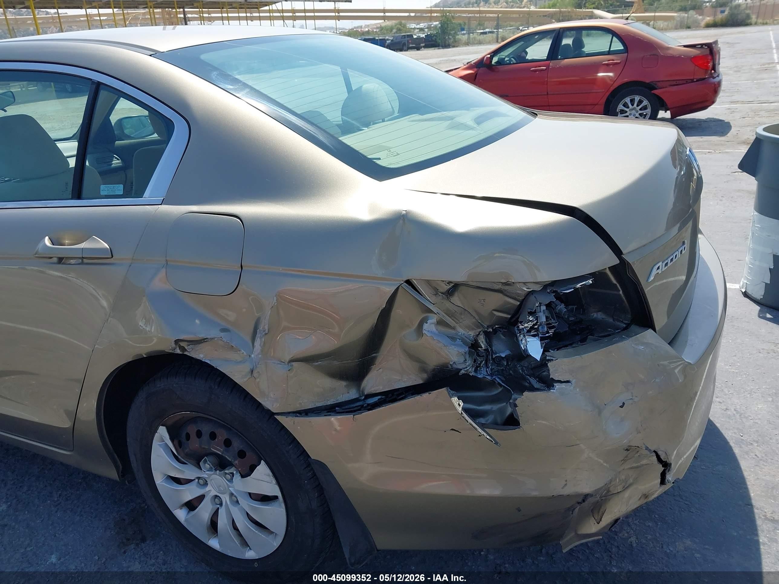 2010 Honda Accord 2.4 Lx Gold vin: 1HGCP2F38AA153437